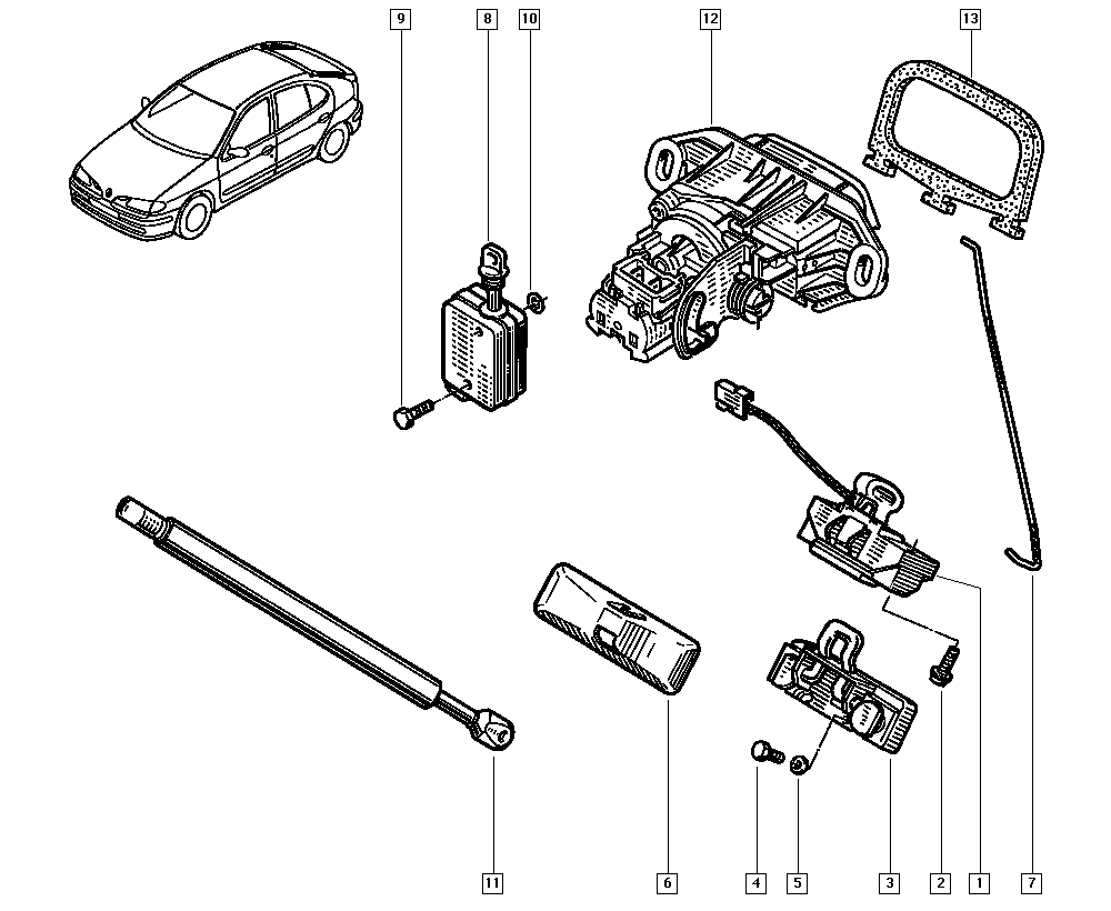 7701046421 GASKET ME RENAULT