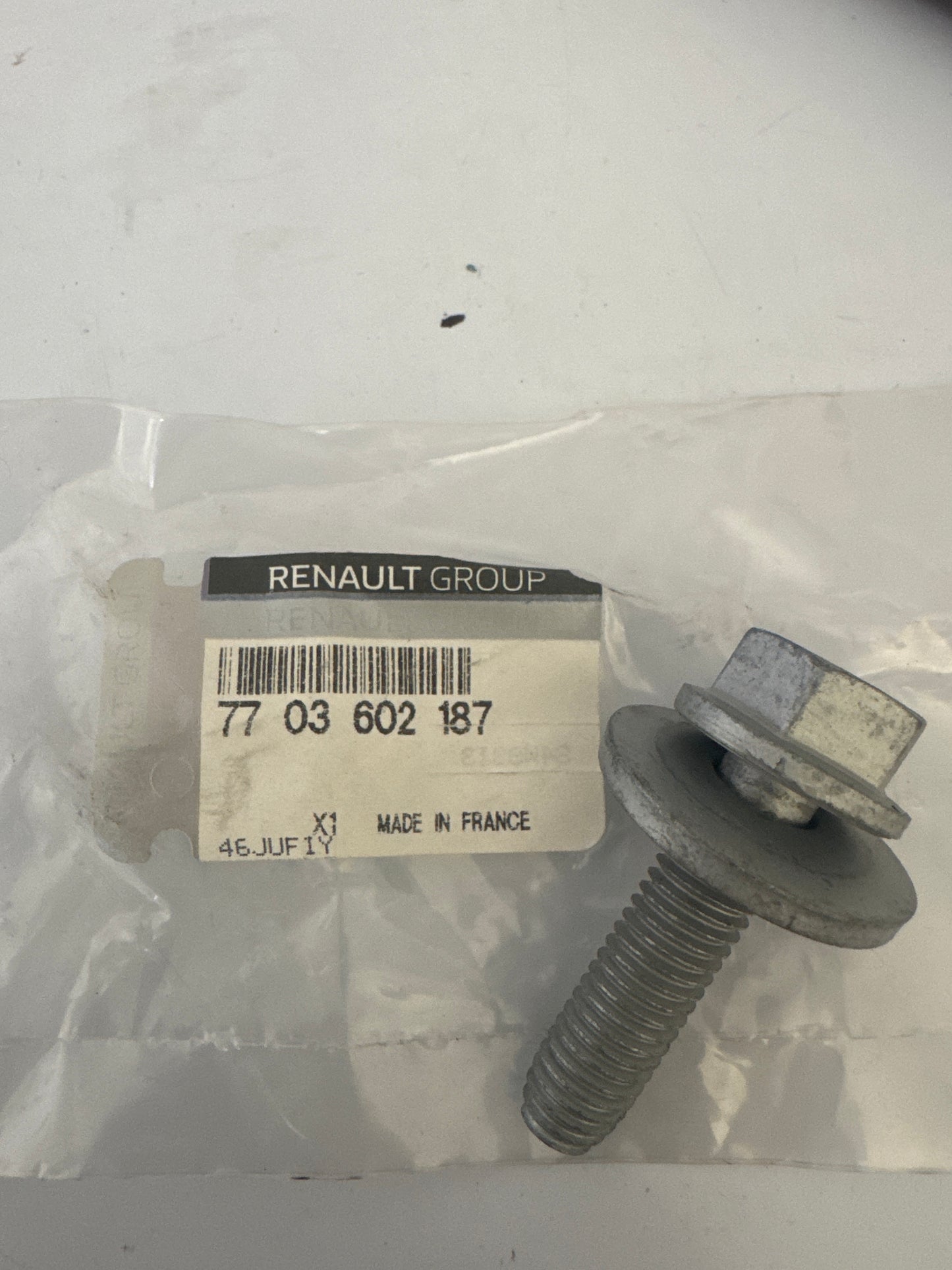 7703602187, TORNILLOS, Renault