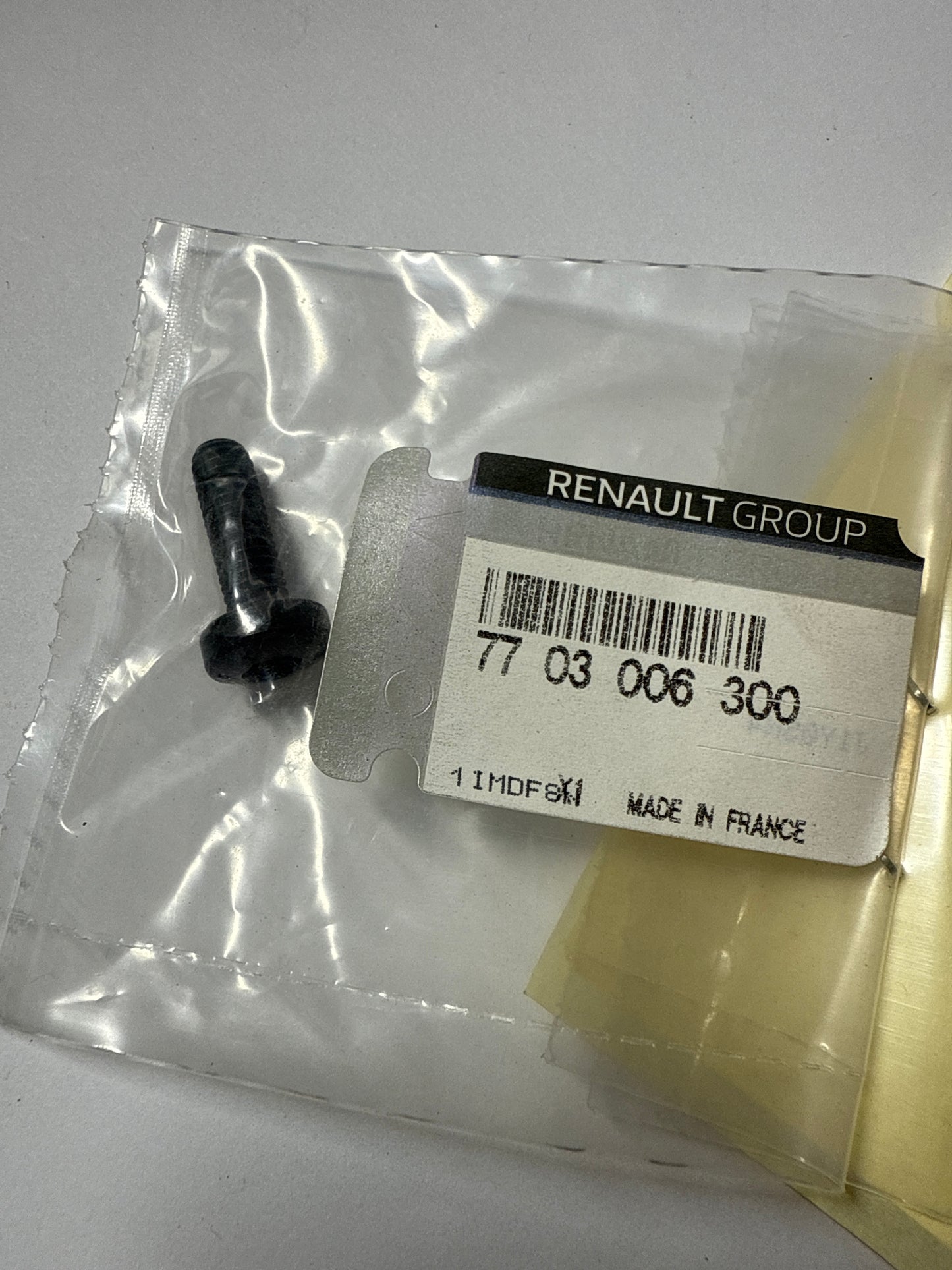 7703006300, TORNILLO, Renault