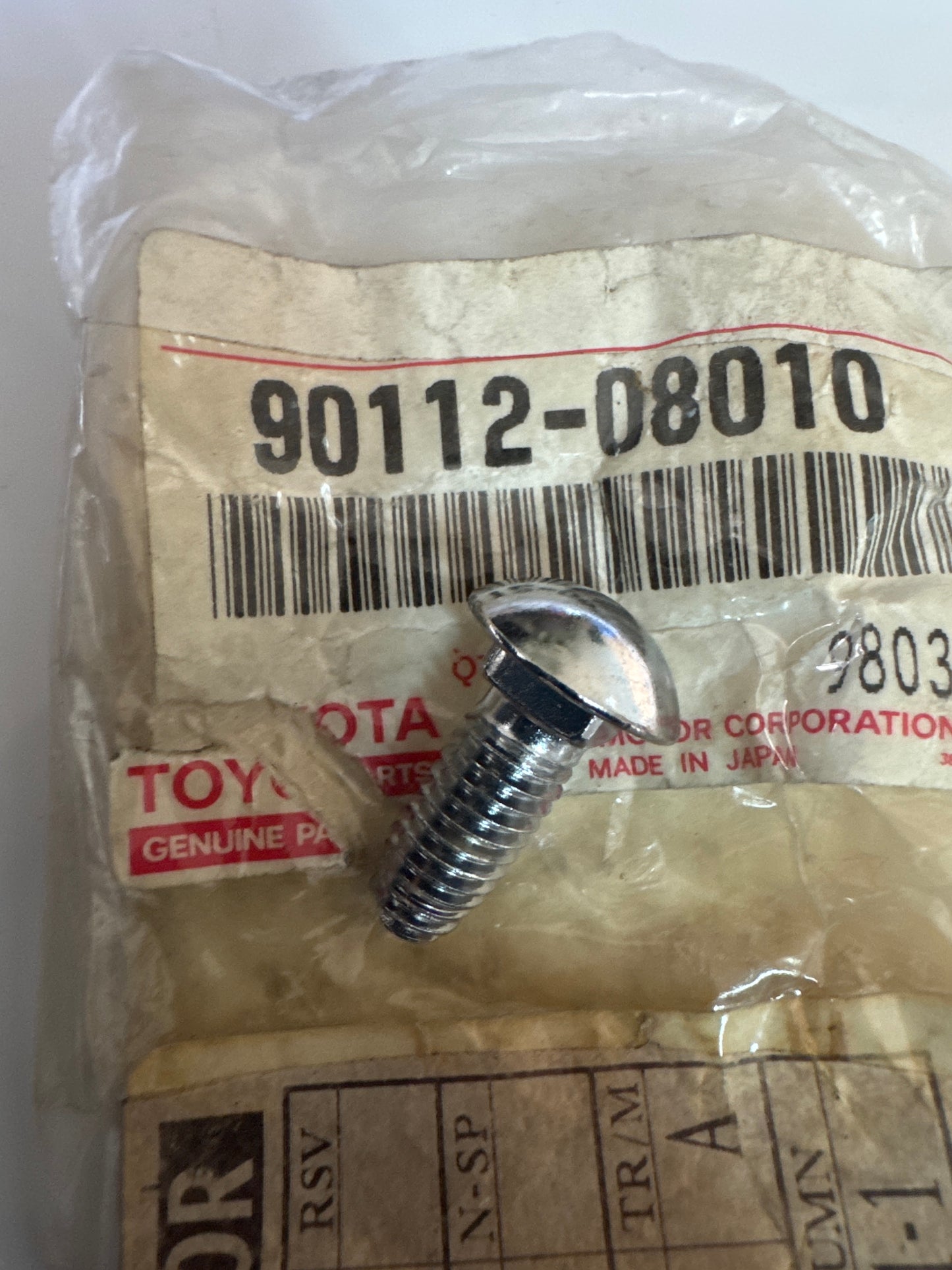 90112-08010 REAR BUMPER & BUMPER STAY
81-03: FRONT TURN SIGNAL LAMP, toyota