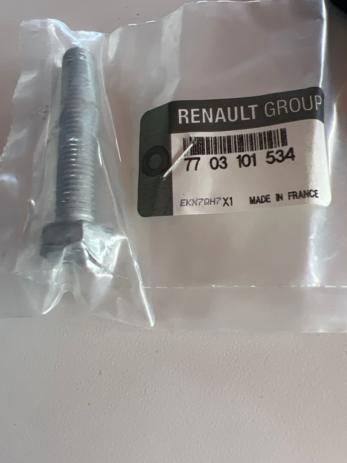 7703101534 Tornillo RENAULT