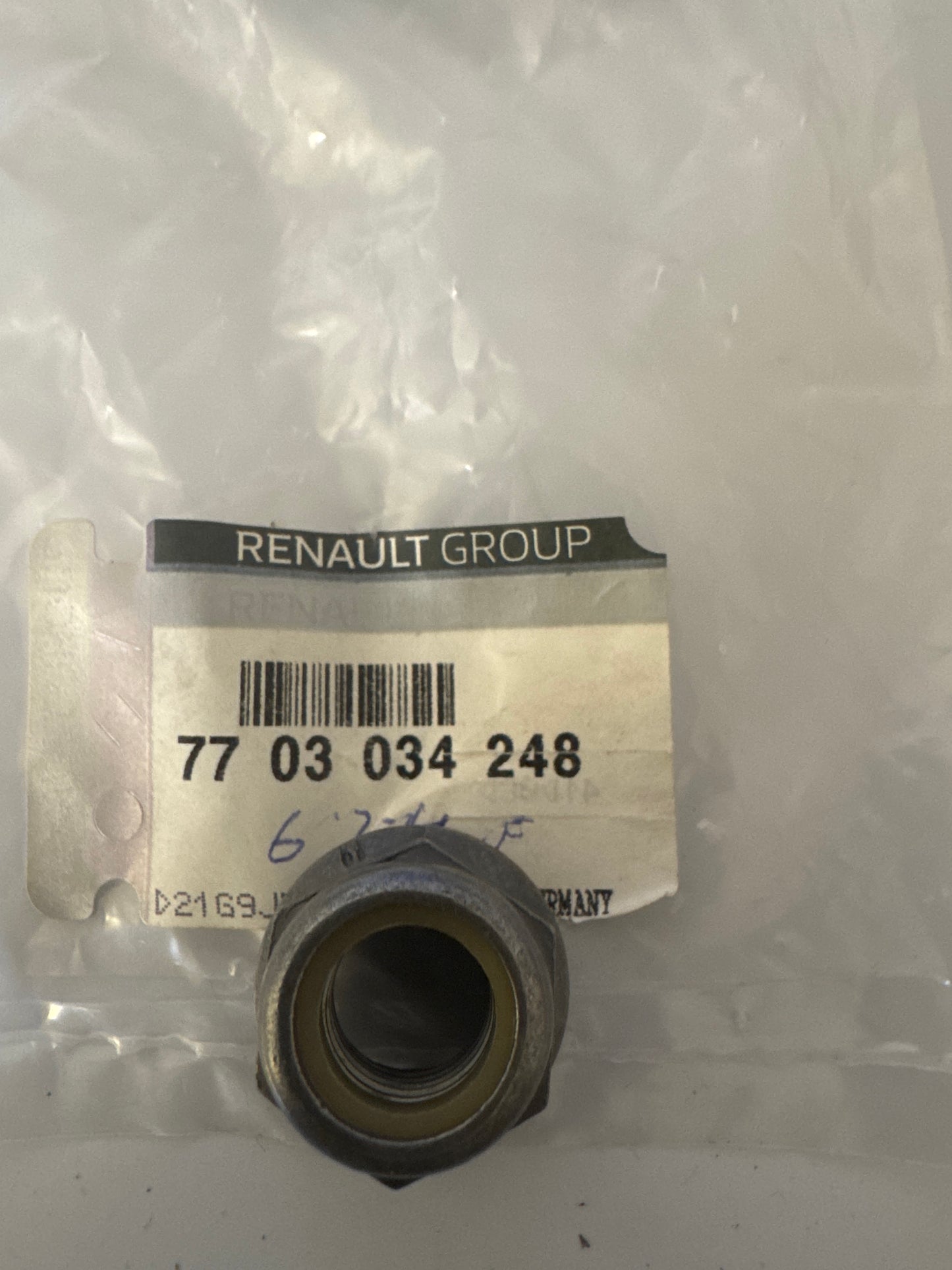 7703034248, TUERCA M12, Renault