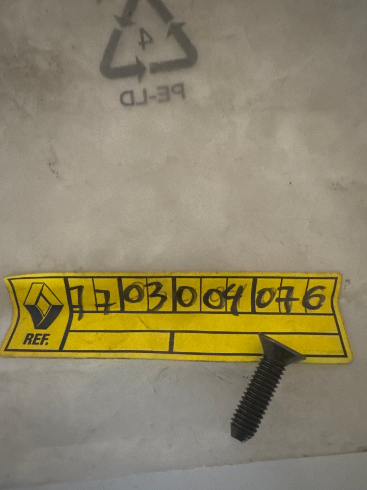 7703004076, TORNILLO, Renault