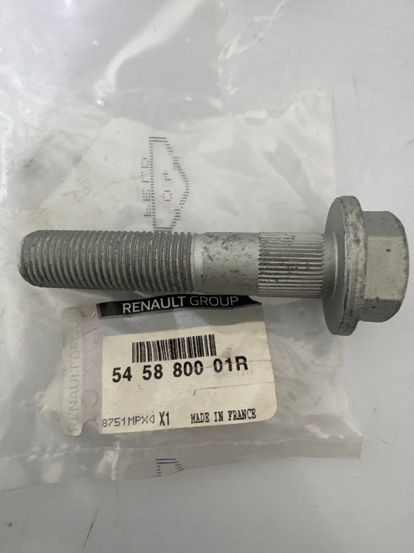 545880001R, TORNILLO AMORT D, Renault