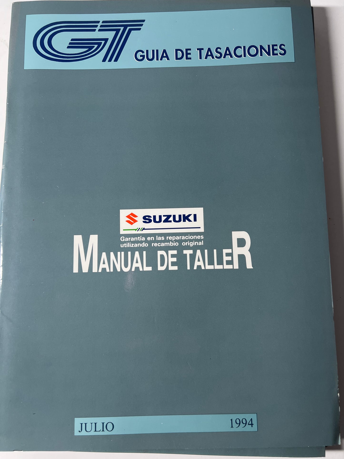 Guía de tasaciones Suzuki manual de Taller. Julio 94. 