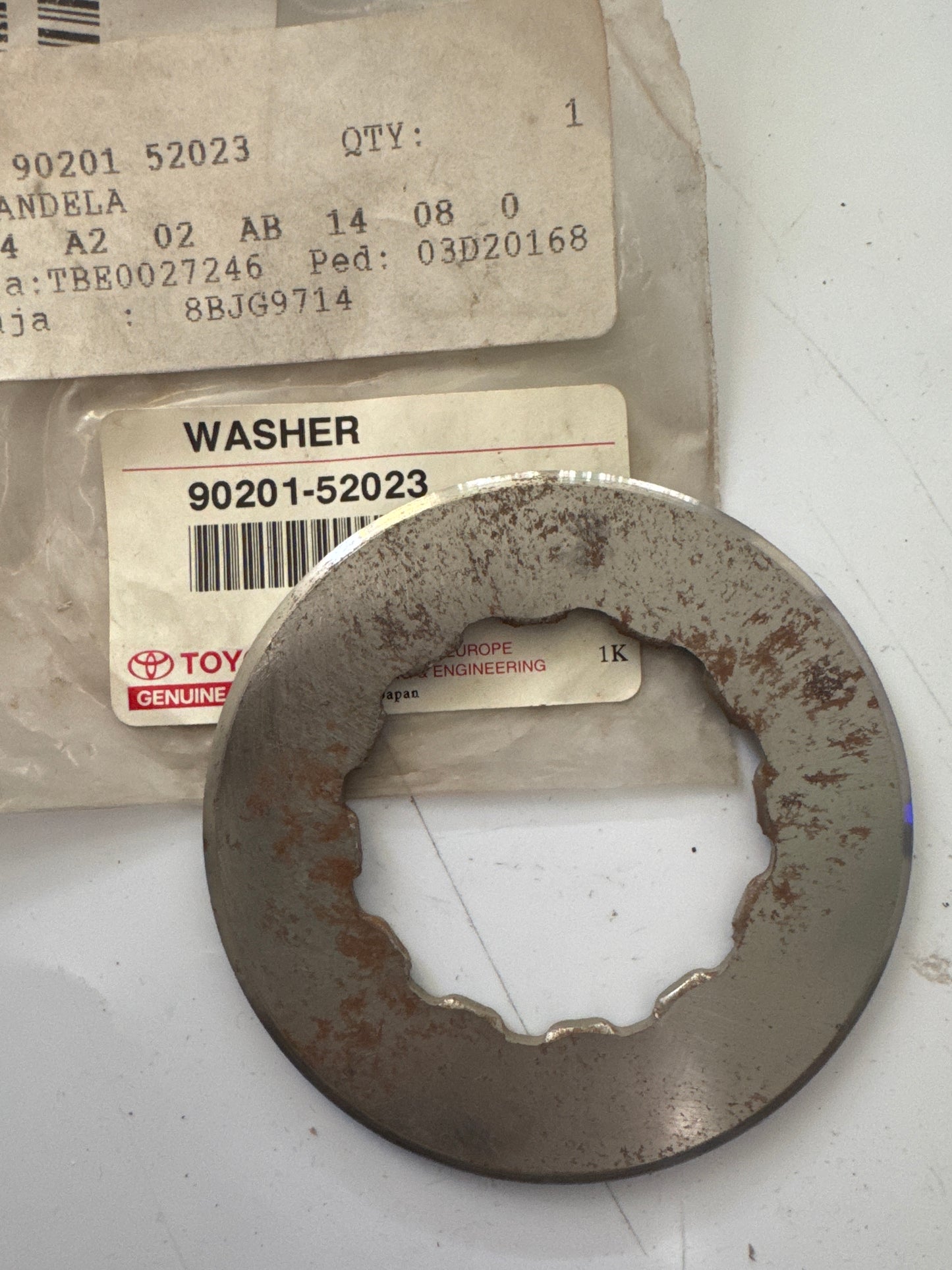 90201-52023, 90201-52023 REAR AXLE HOUSING & DIFFERENTIAL, toyota, Toyota - Lexus