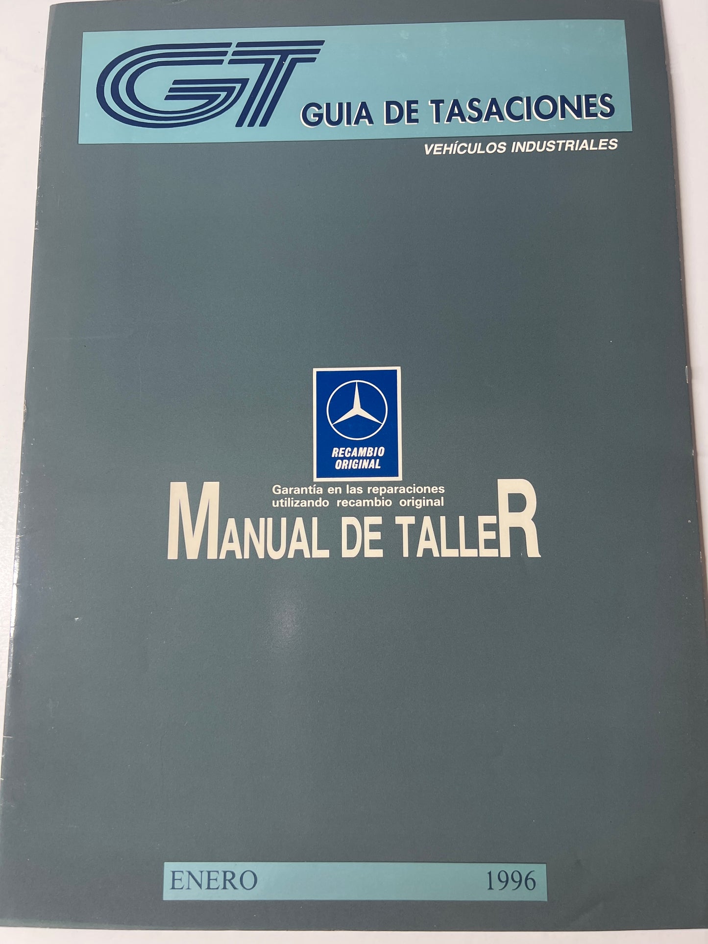 Guía de tasaciones vehículos industriales. Mercedes manual de taller. Enero 96