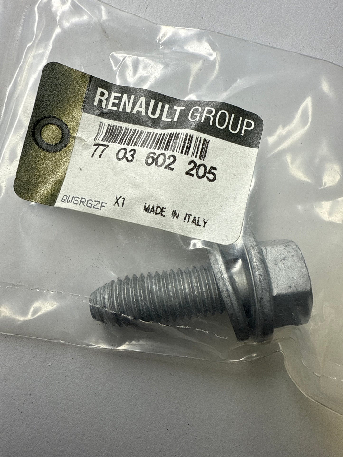 7703602205 - TORNILLO RDL M12 - Renault