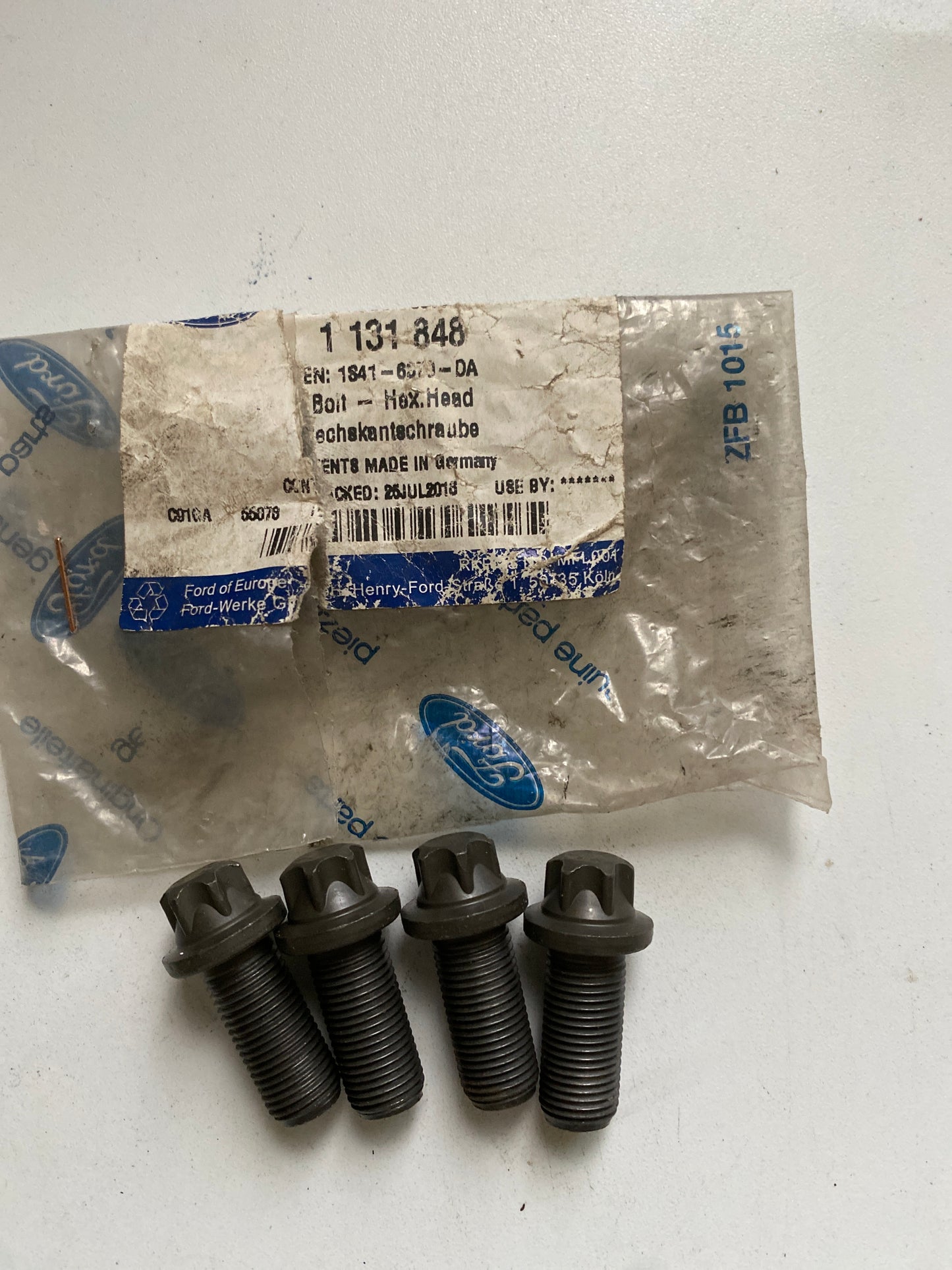 1131848, PARAFUSO - CAB. SEXTAVADA, Ford