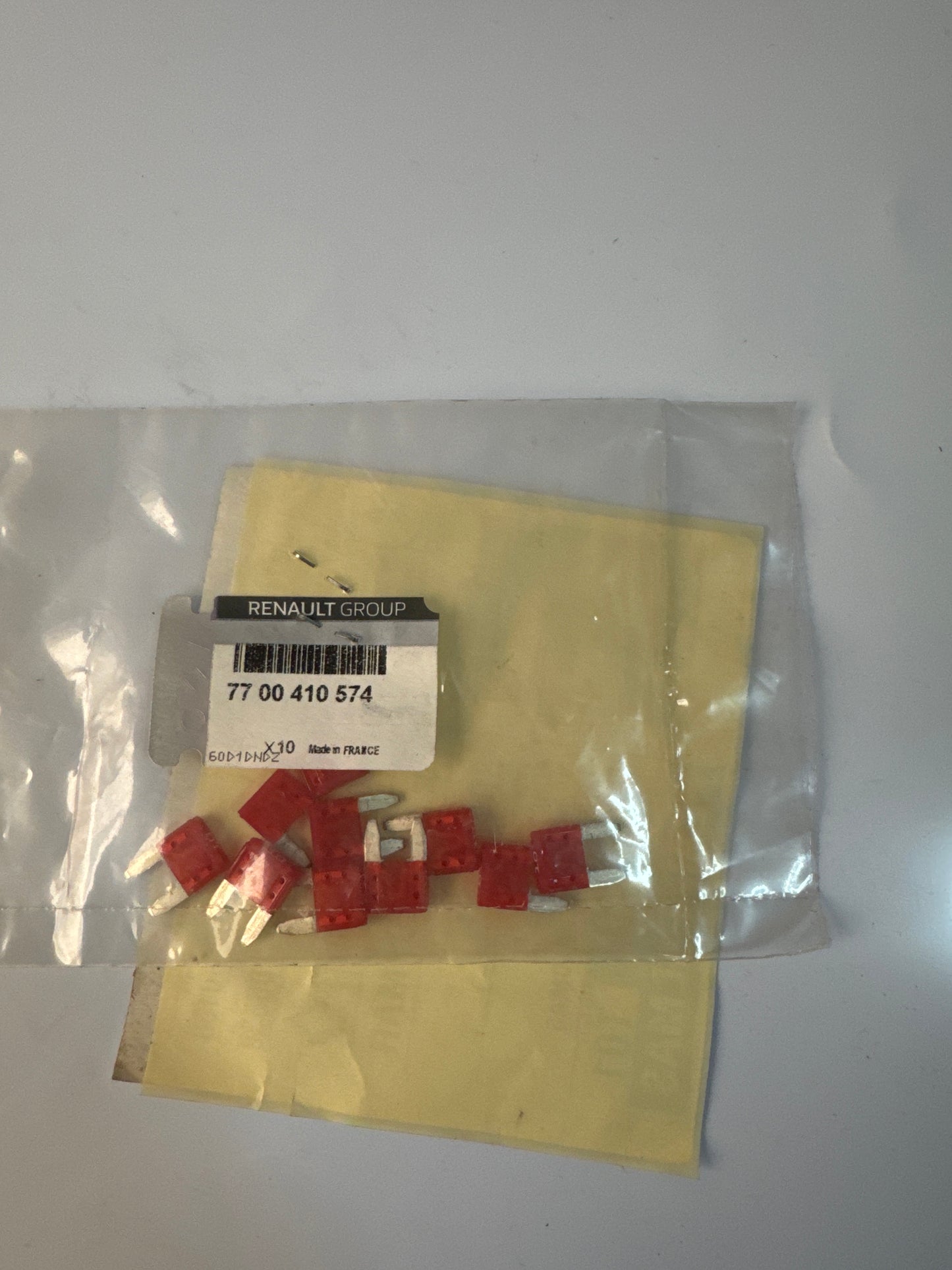 7700410574, FUSIBLE 10 A., Renault