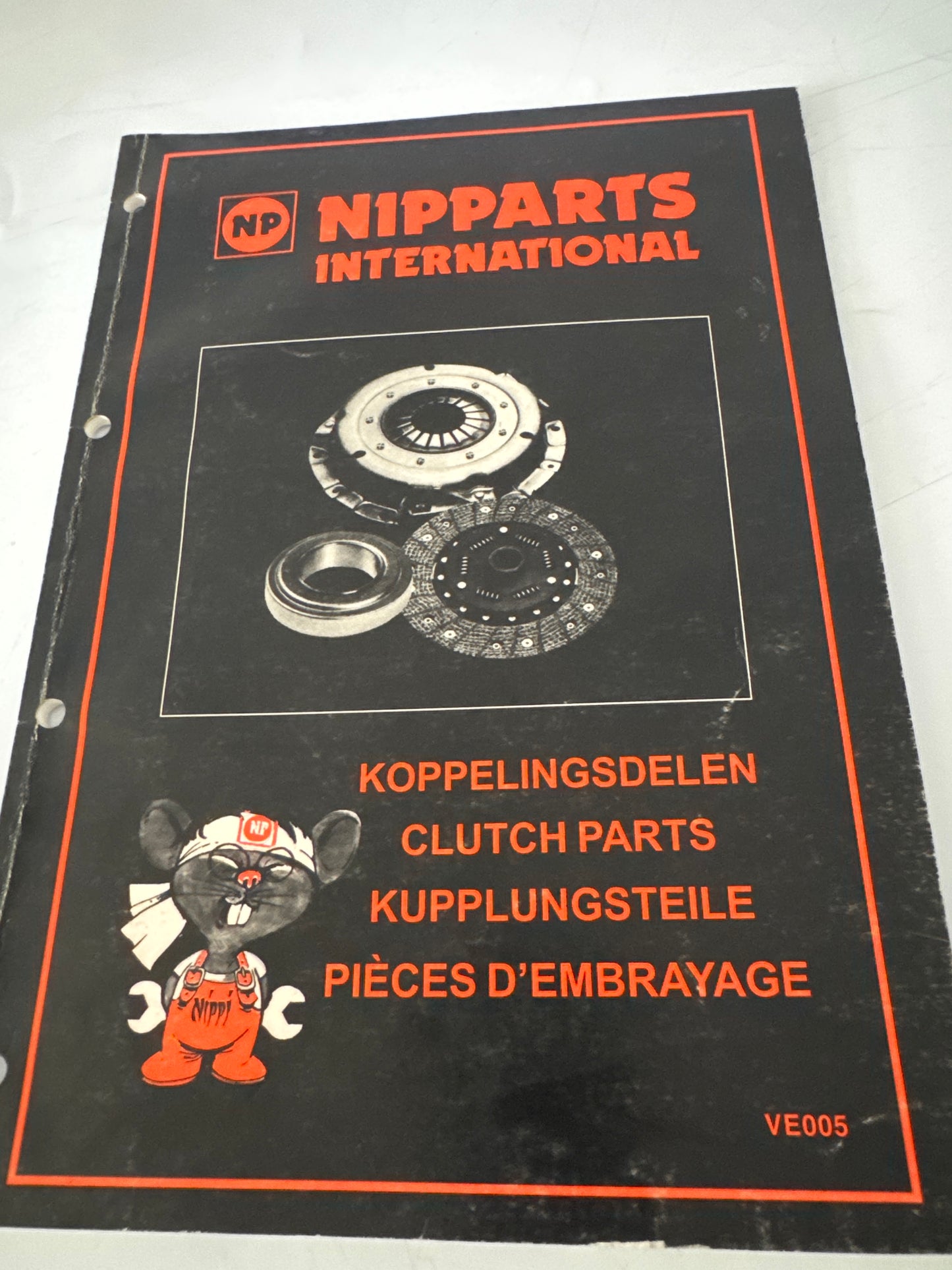 Nipparts International. Piezas de acoplamientos. Piezas de embrague. VE005