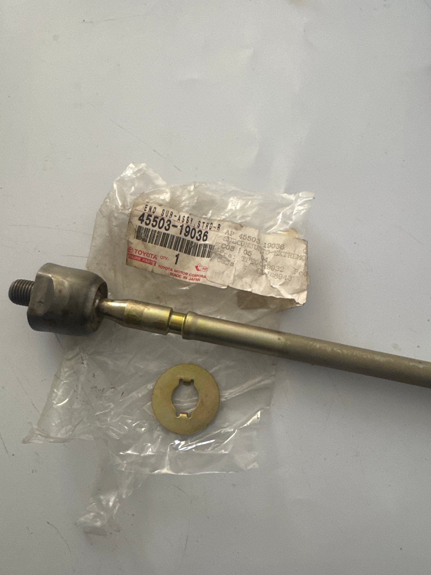 45503-19036, 45503-19036 FRONT STEERING GEAR & LINK, toyota, Toyota - Lexus