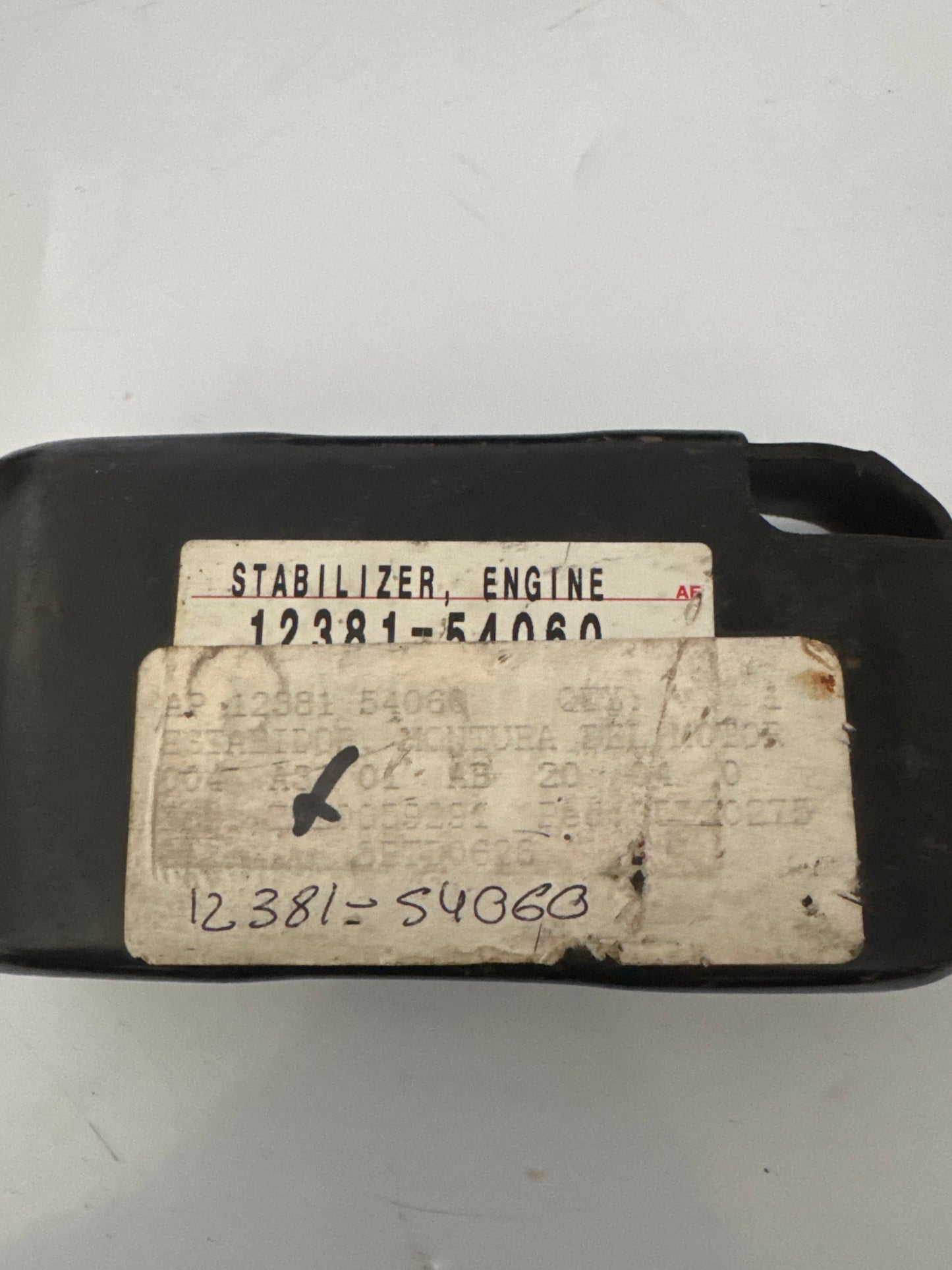 12381-54060, ESTABIDOR, MONTURA DEL MOTOR, Toyota - Lexus