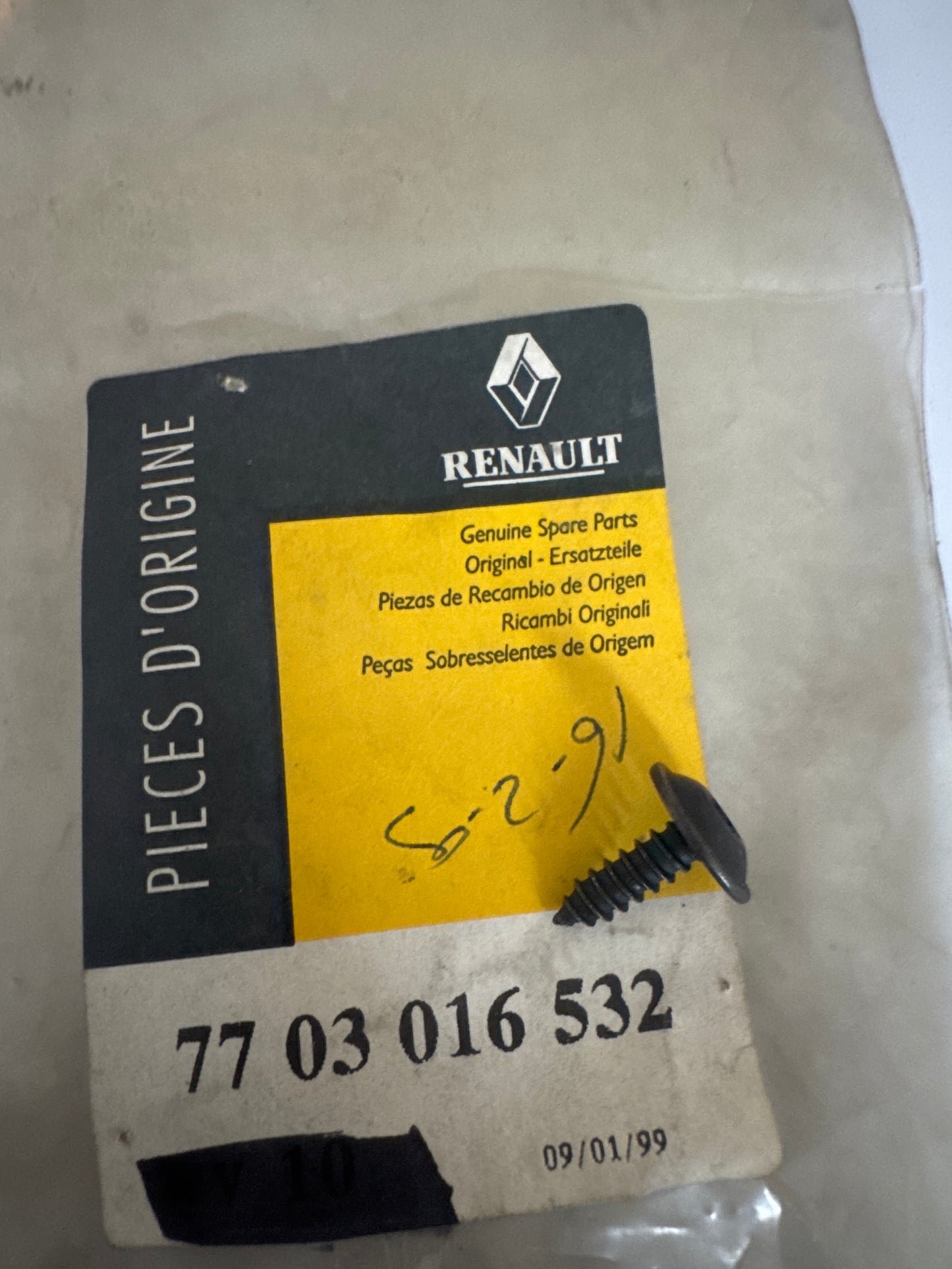 7703016532, TRN RLX 4,2X13, Renault