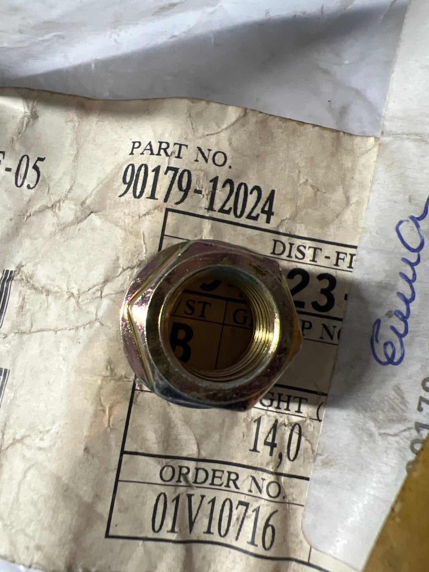 90179-12024 FRONT STEERING GEAR & LINK, toyota