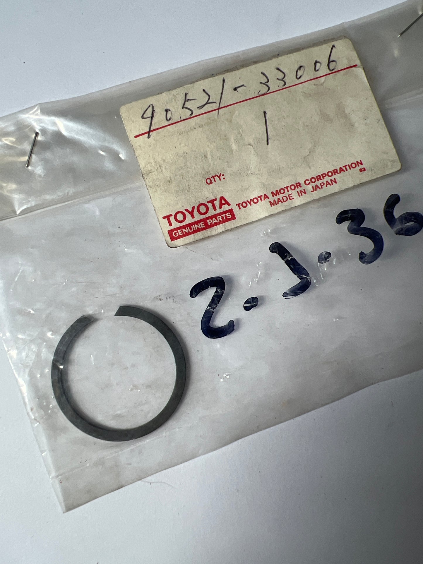 90521-33006, 90521-33006 TRANSMISSION GEAR (MTM), toyota, Toyota - Lexus