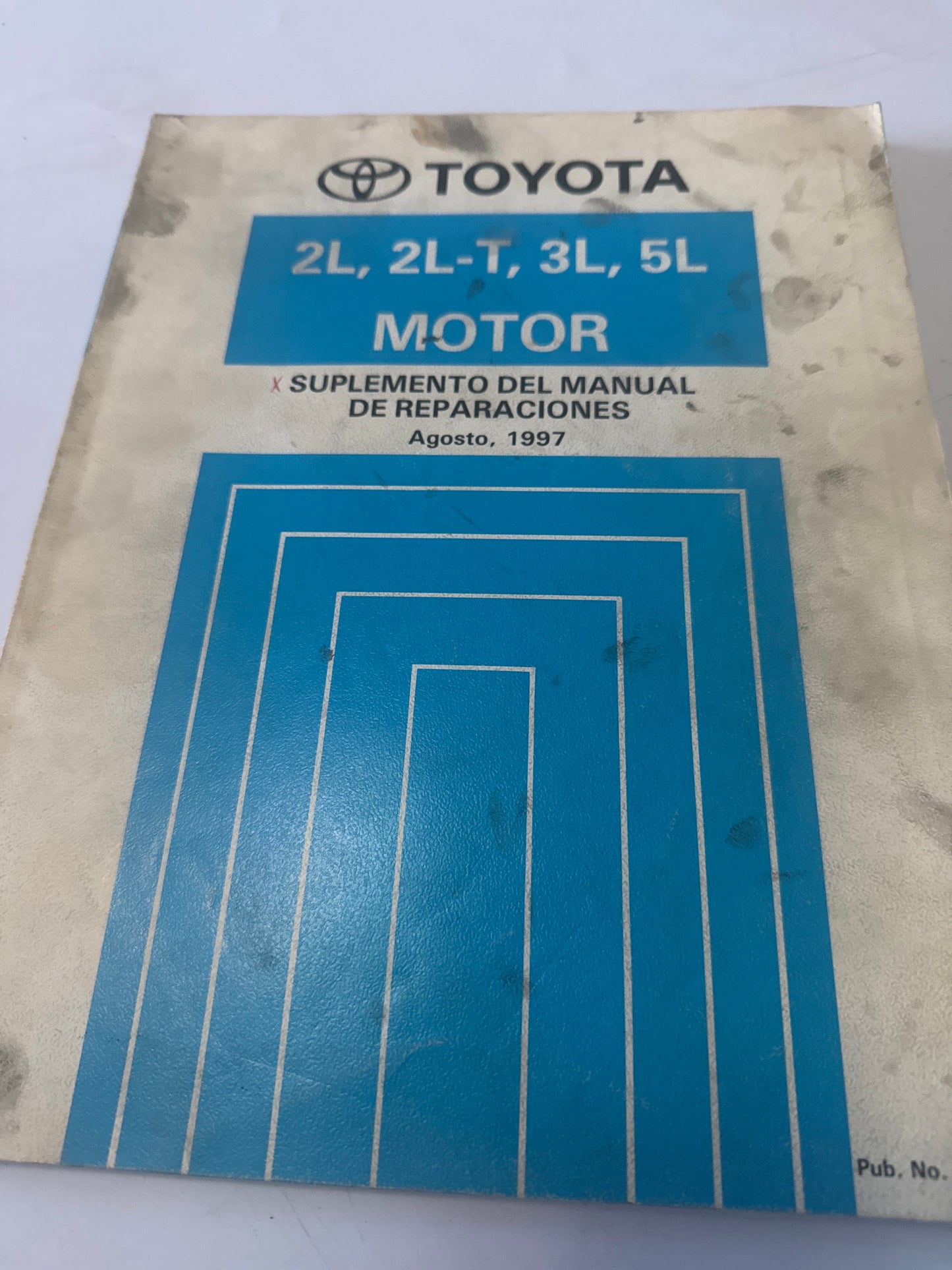 Toyota. 2L, 2L-T, 3L, 5L. Motor. Suplemento de manual de reparaciones. Agosto 1997