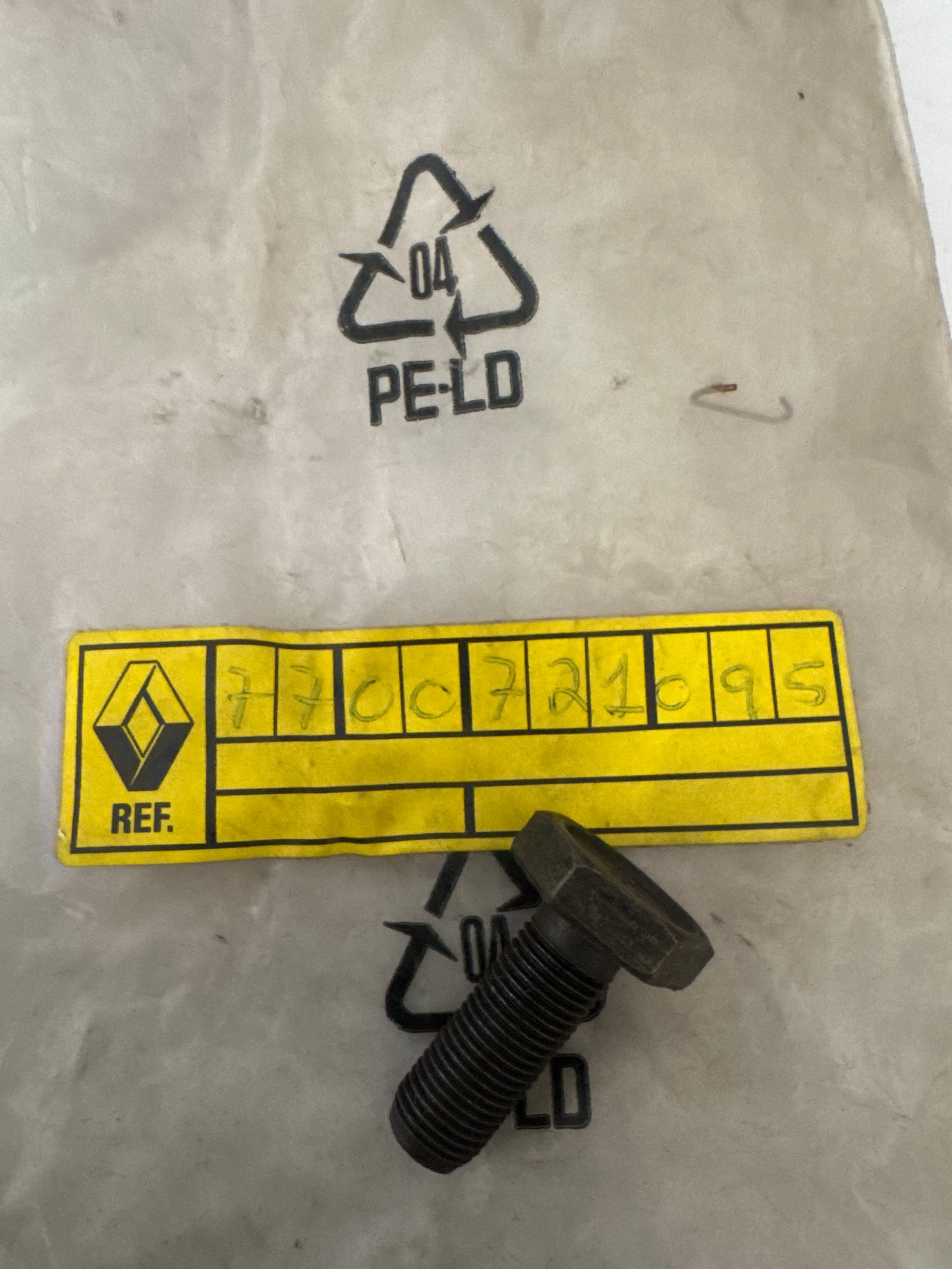 7700721095, TORNILLO, Renault