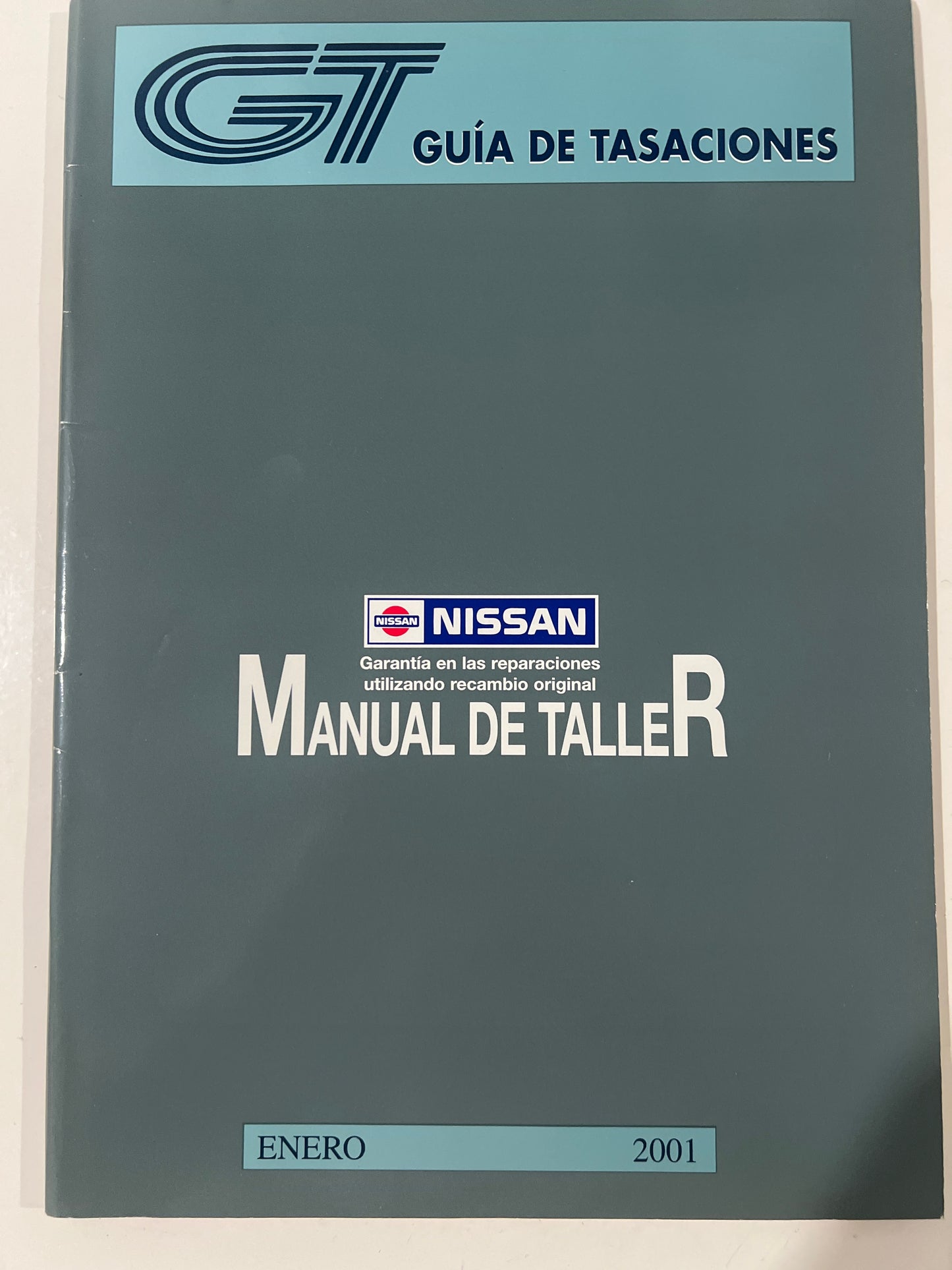Guía de tasaciones, Nissan Manual de Taller. Enero 2001. 