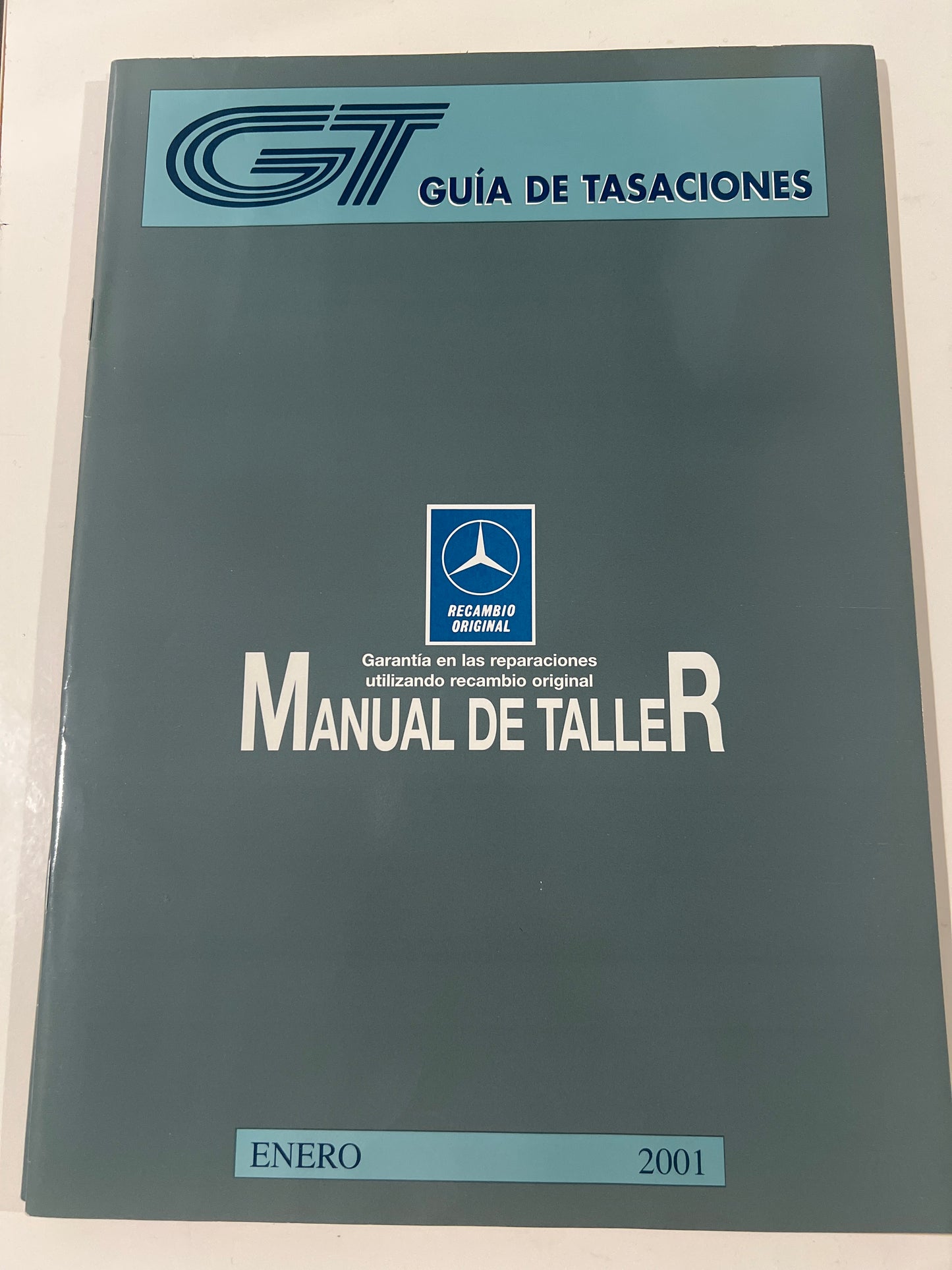 Guía de tasaciones, Mercedes. Manual de Taller. Enero 2001. 