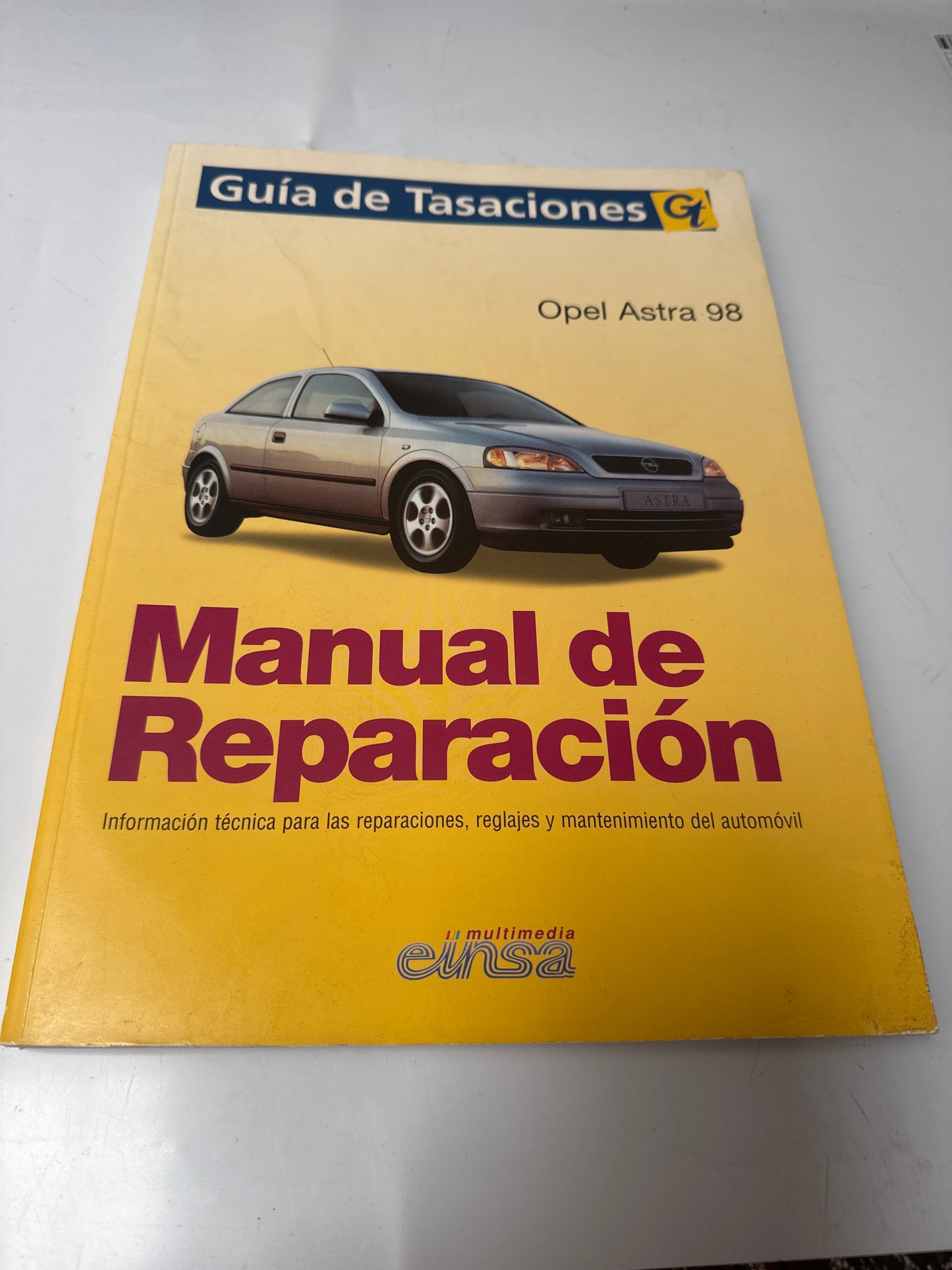 Guía de tasaciones. Opel Astra 98. Manual de reparación.