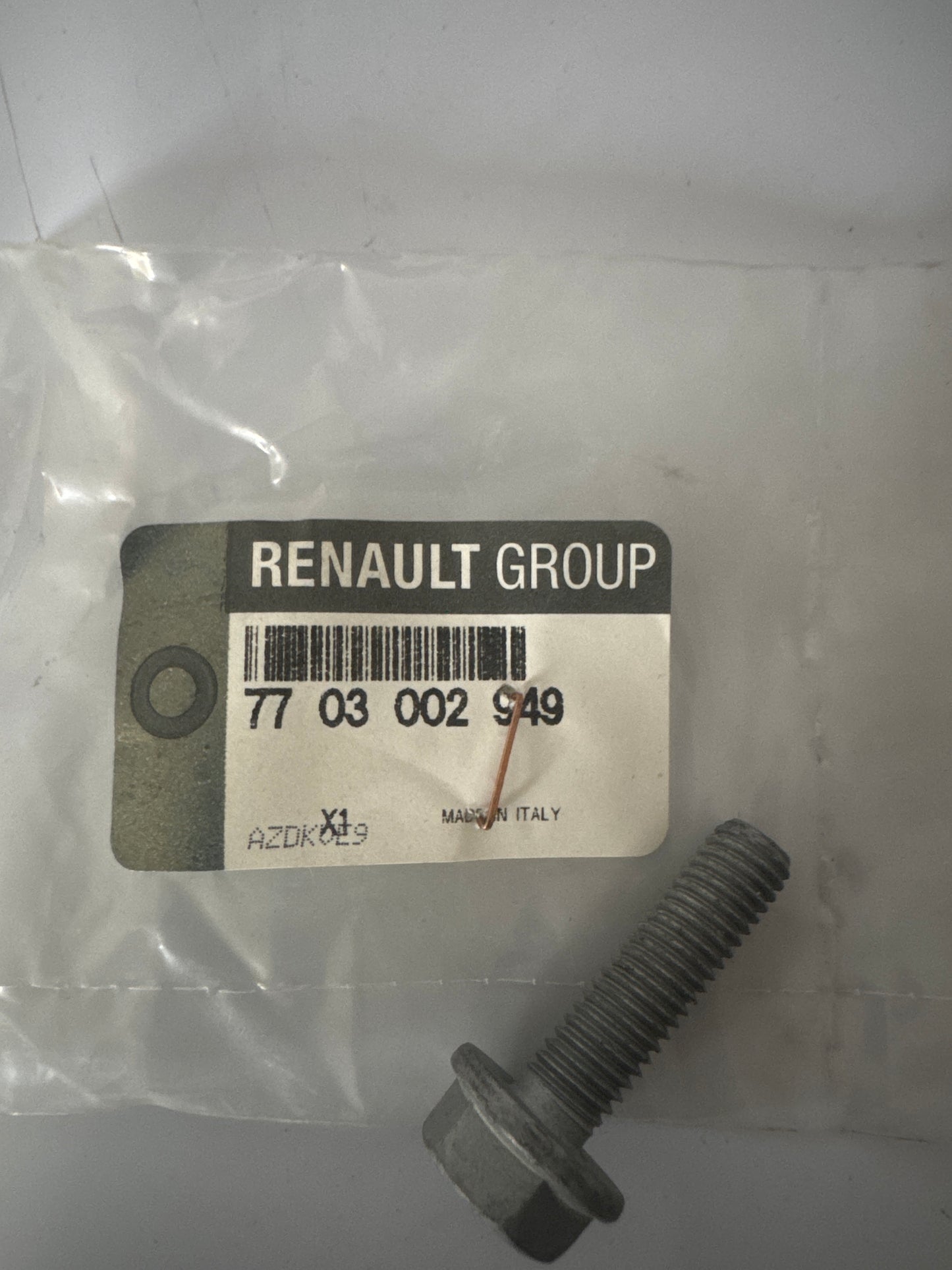 7703002949, TORN. M8X1, Renault