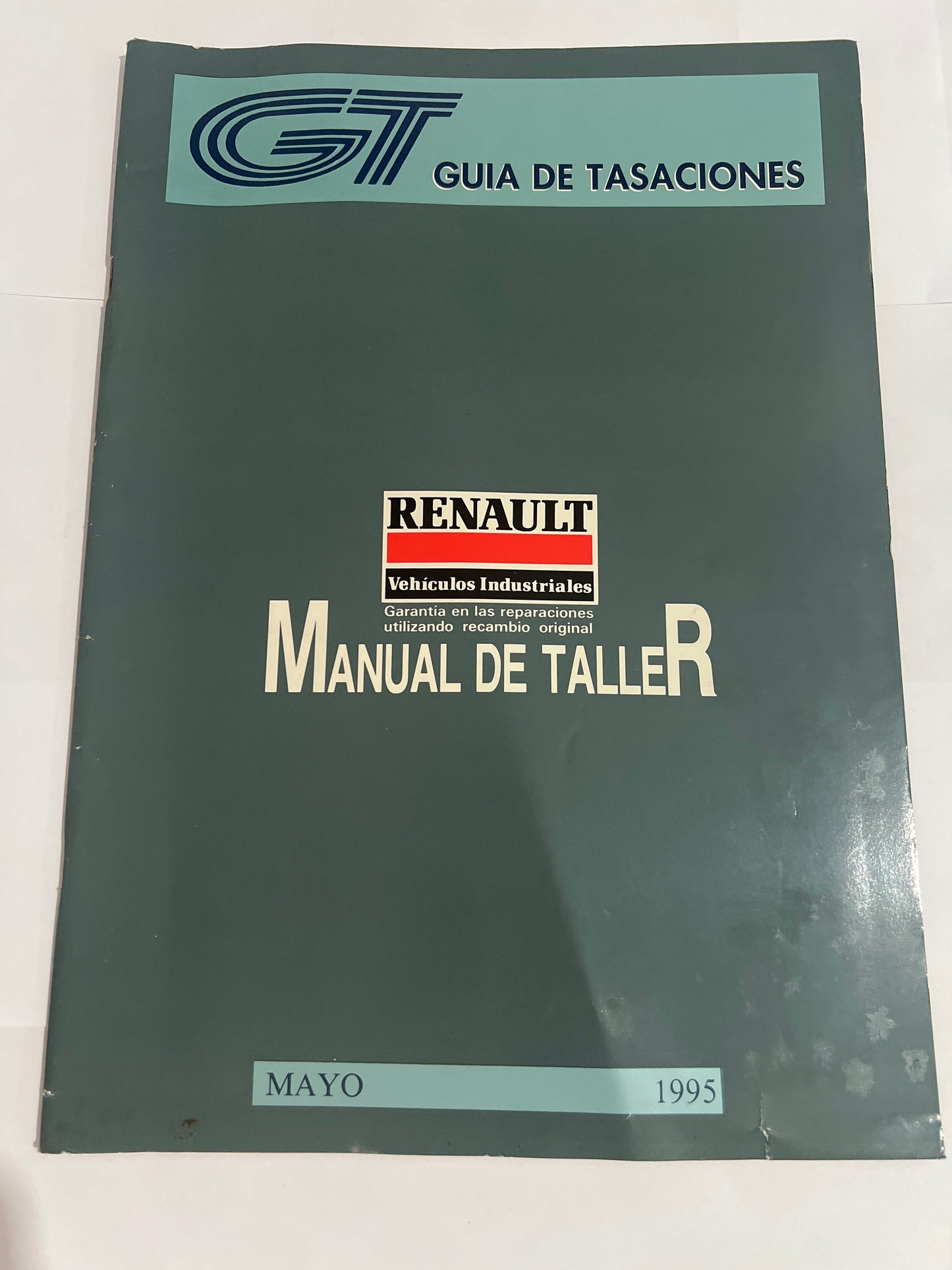 Guía de tasaciones, Renault. Manual de Taller mayo 1995.