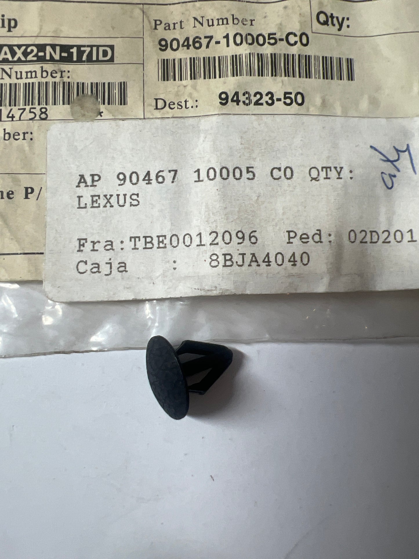 90467-10005-C0 FRONT BUMPER & BUMPER STAY, toyota