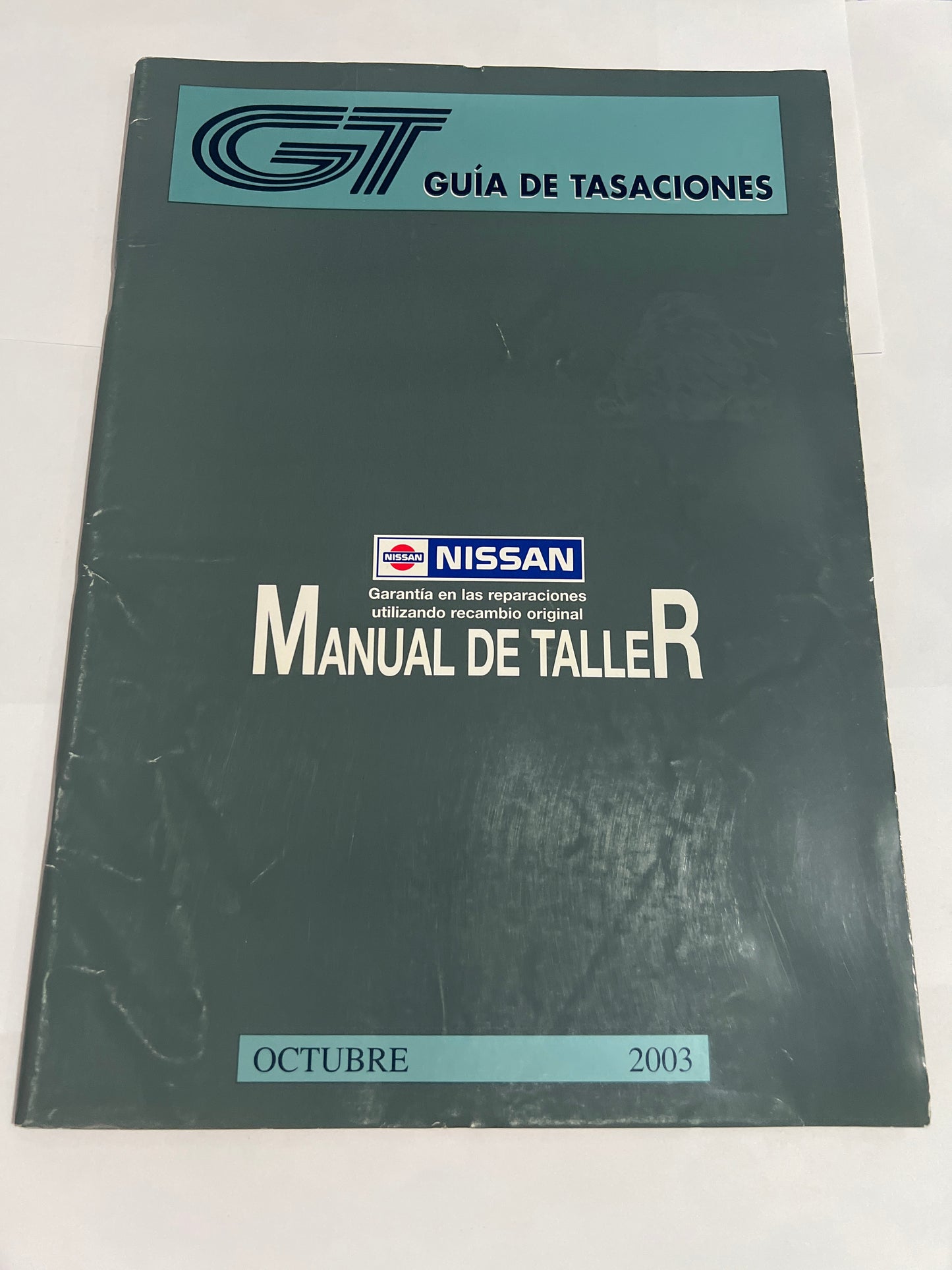 Guía de tasaciones Nissan manual de Taller, octubre 2003 