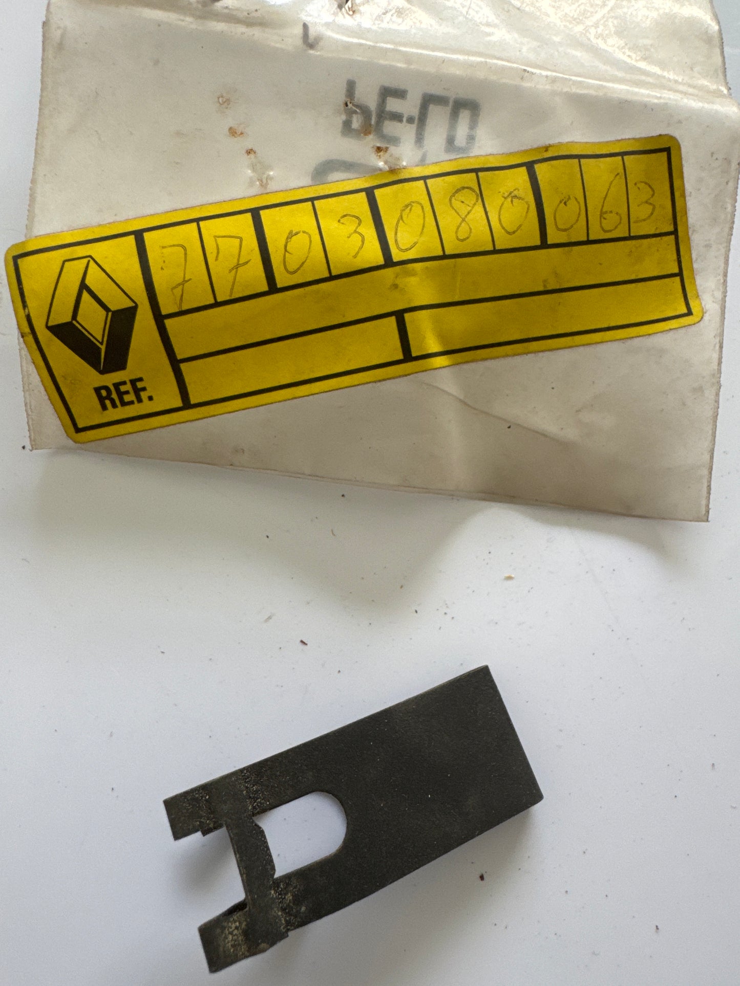 7703080063, PEDAL DE CLIP, Renault