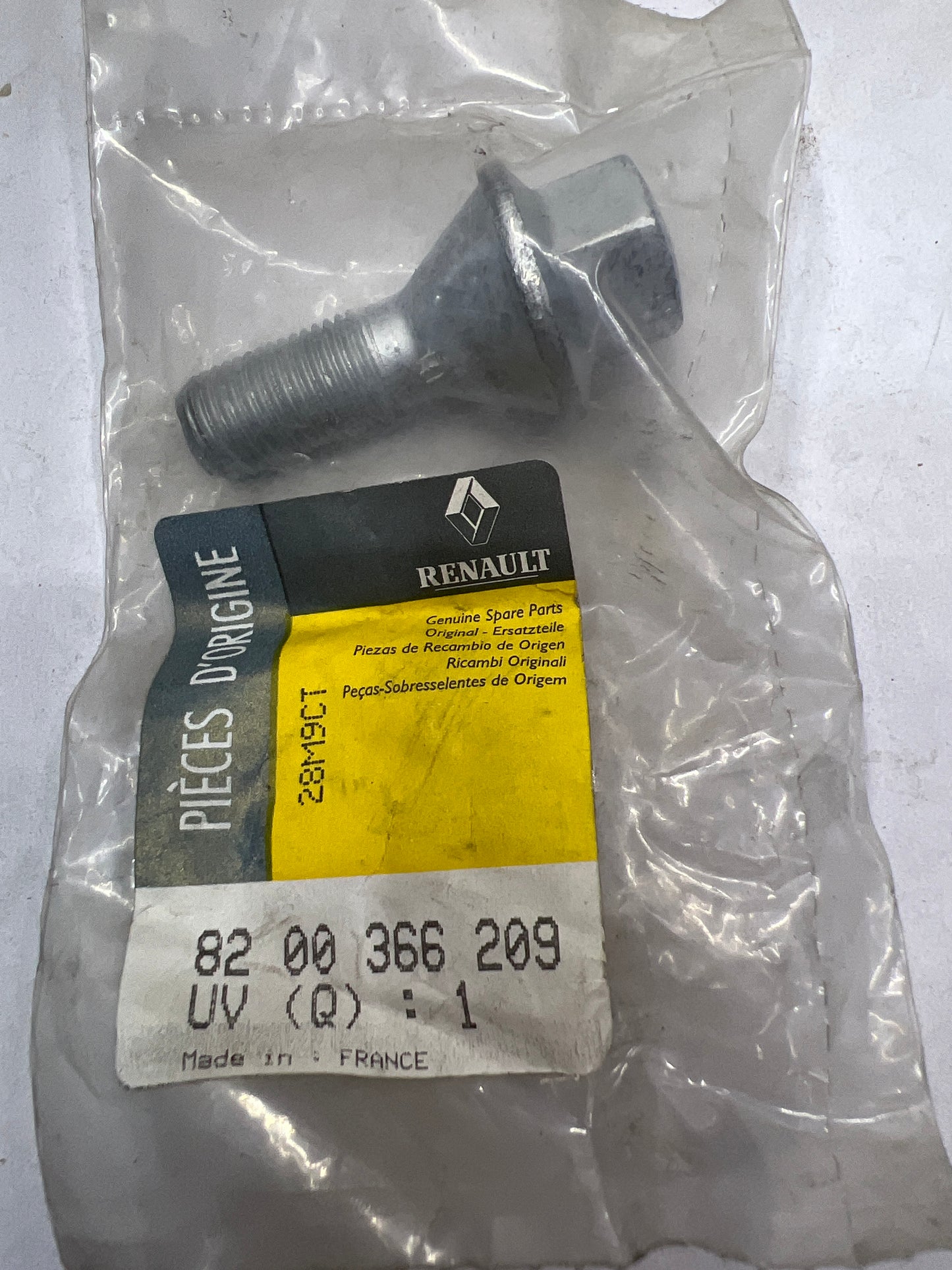 8200366209 TORNILLO RUEDA RENAULT