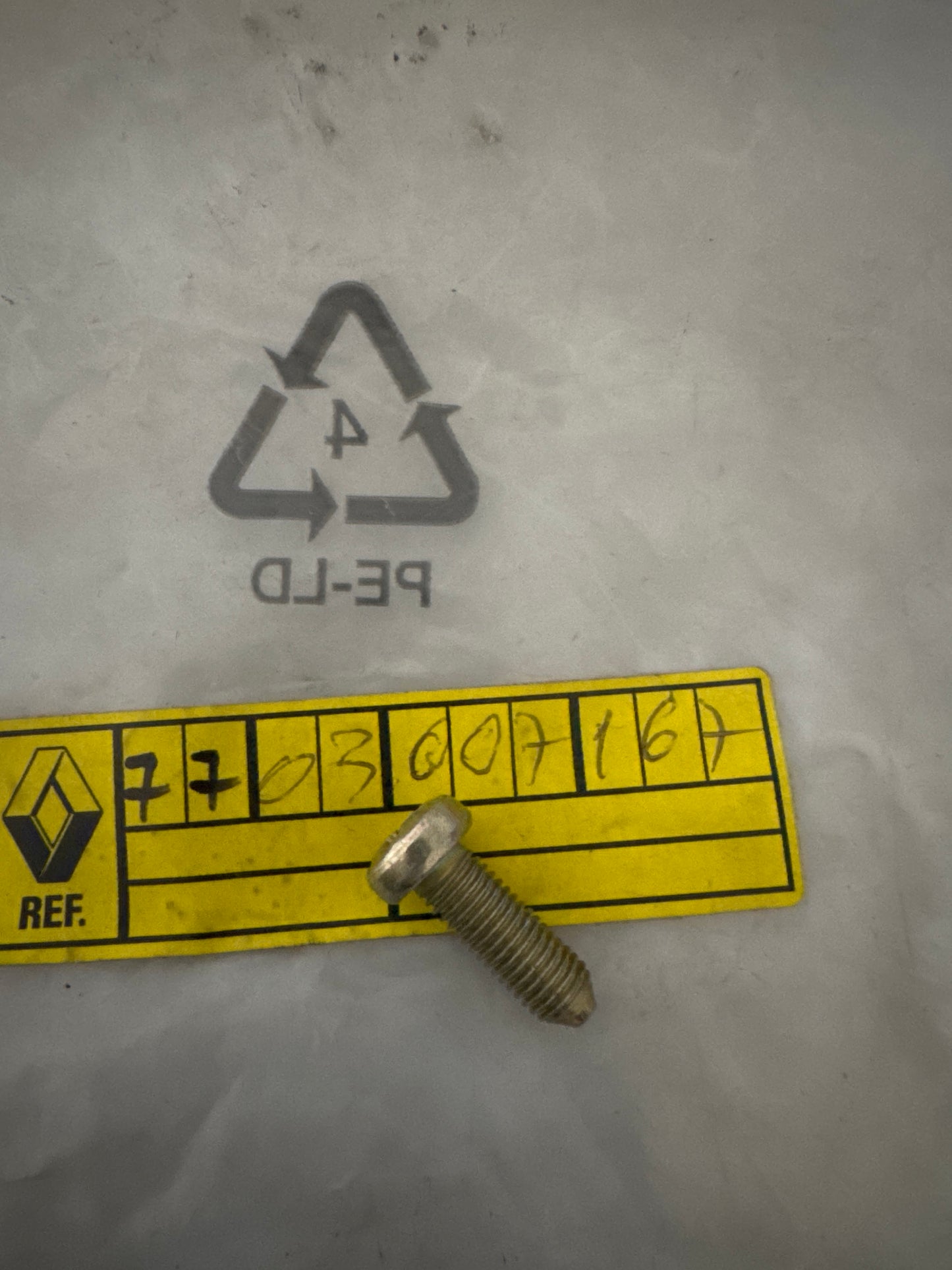 7703007167, TORNILLO, Renault