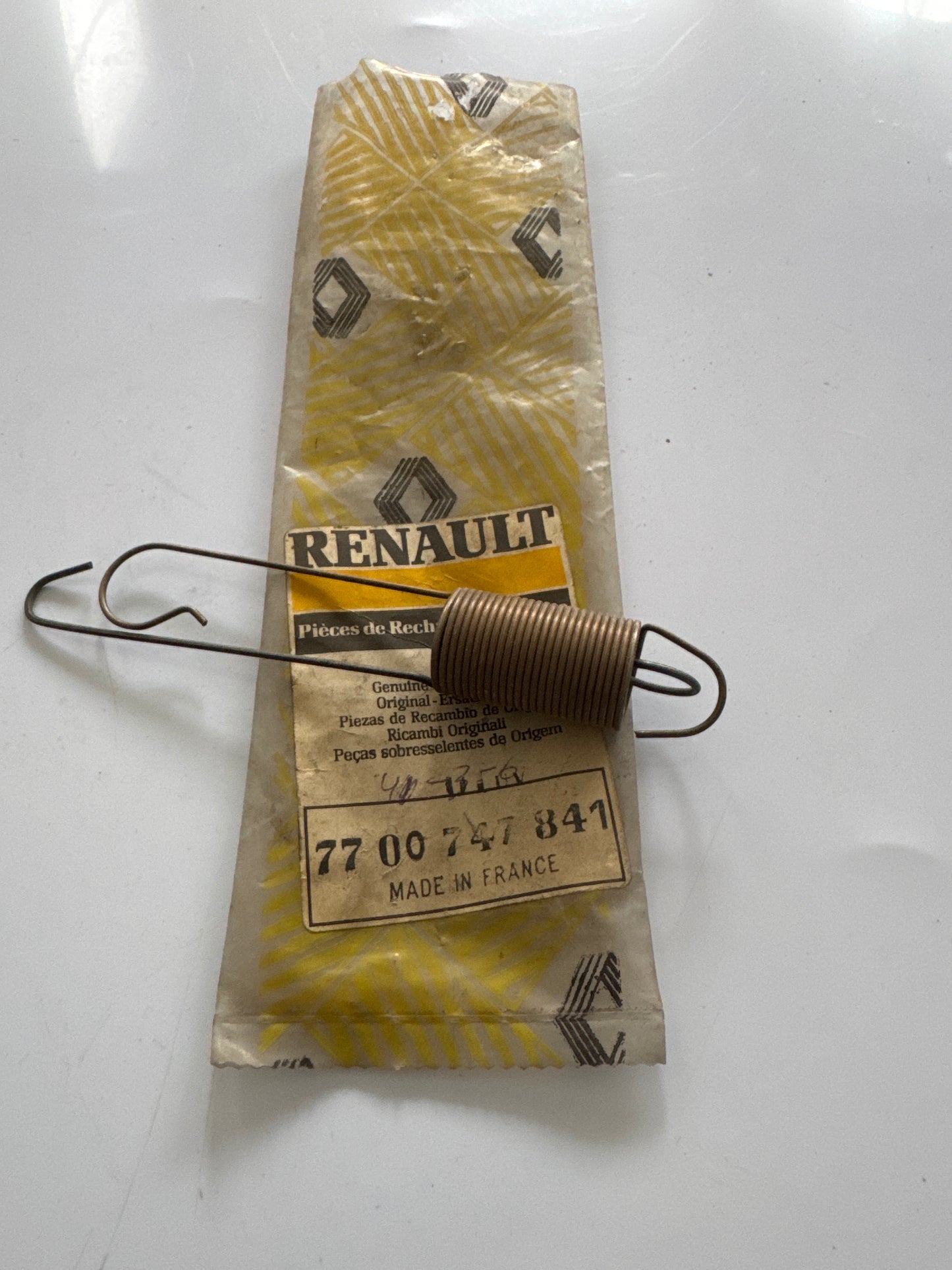 7700747841, MUELLE, Renault