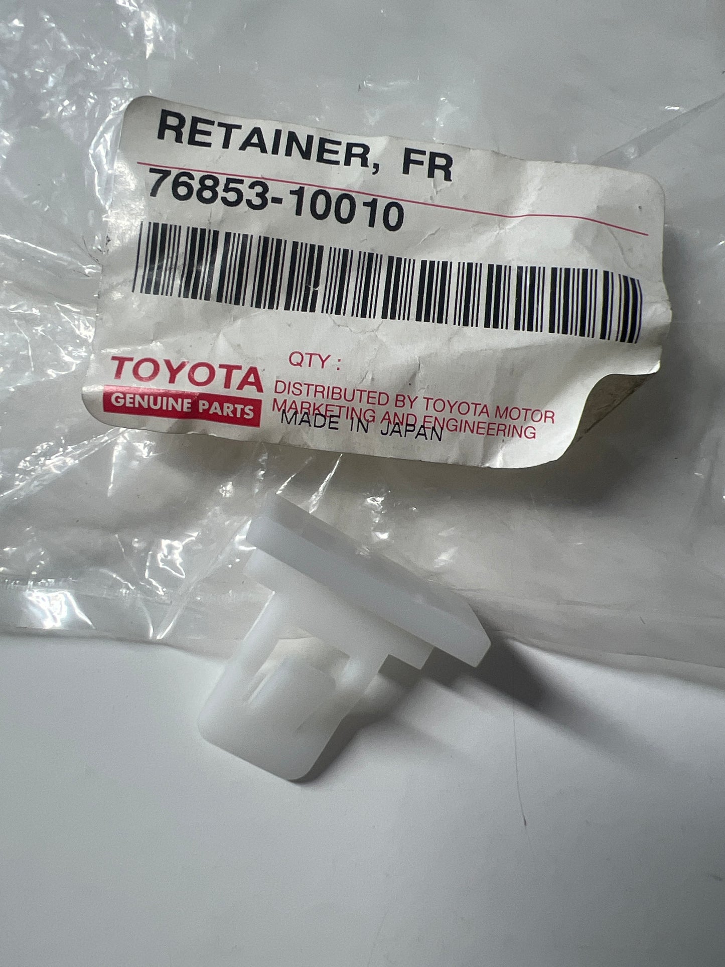 76853-10010 MUDGUARD & SPOILER, toyota