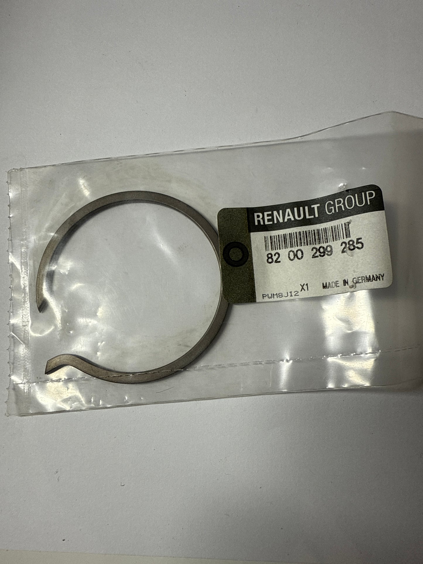 8200299285, ANILLO TRASERO, Renault