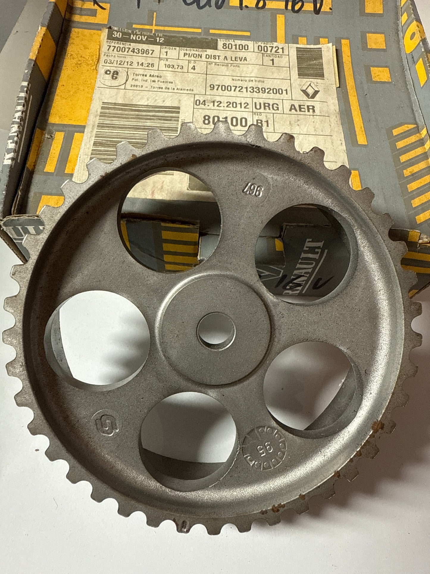 7700743967, PI/ON DIST A LEVA, Renault