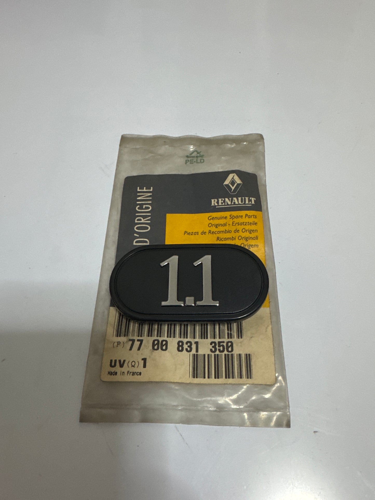 7700831350, MONOGRAMA 1.1, Renault