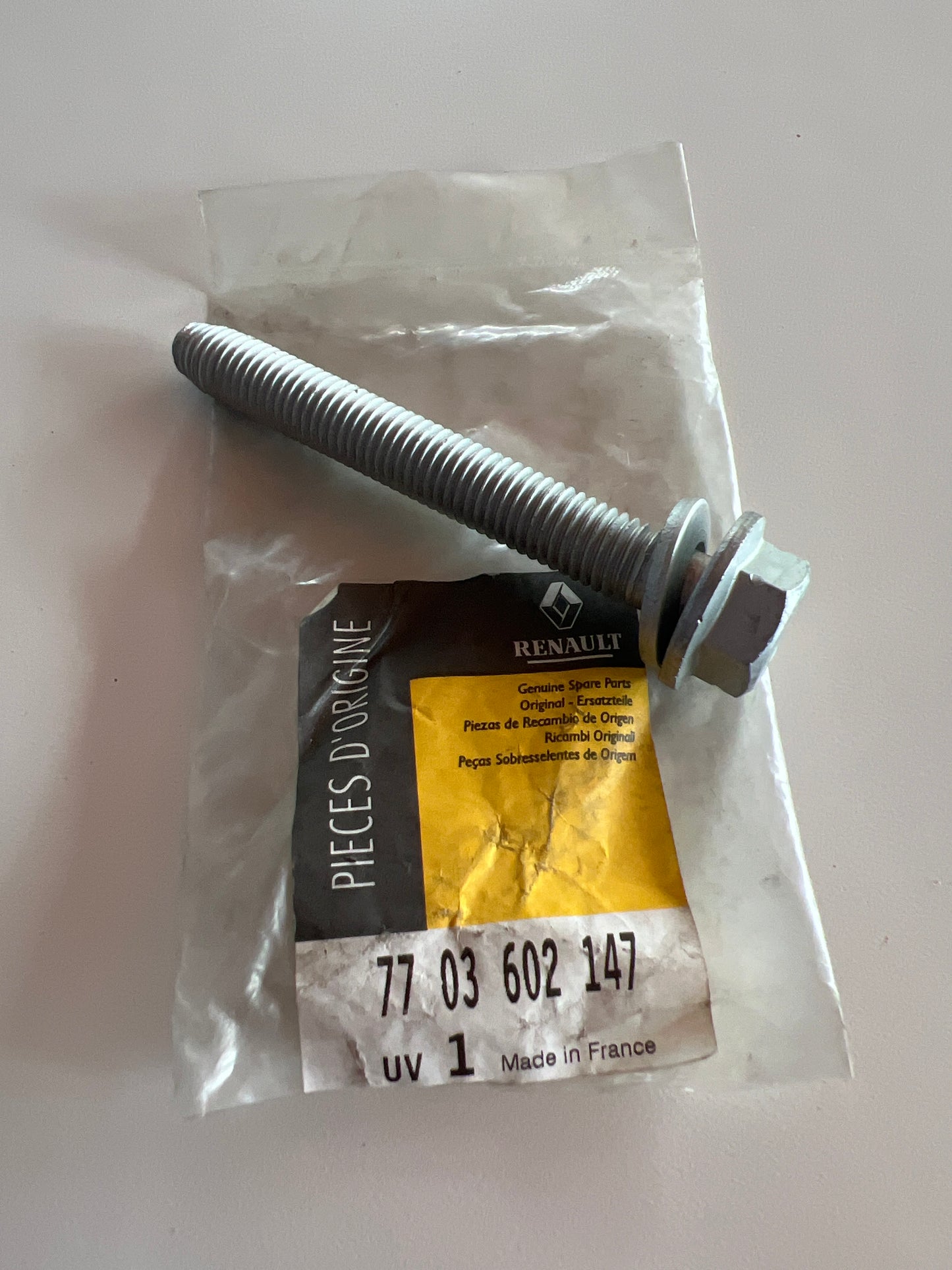 7703602147 TORNILLO CON ARANDELA RENAULT