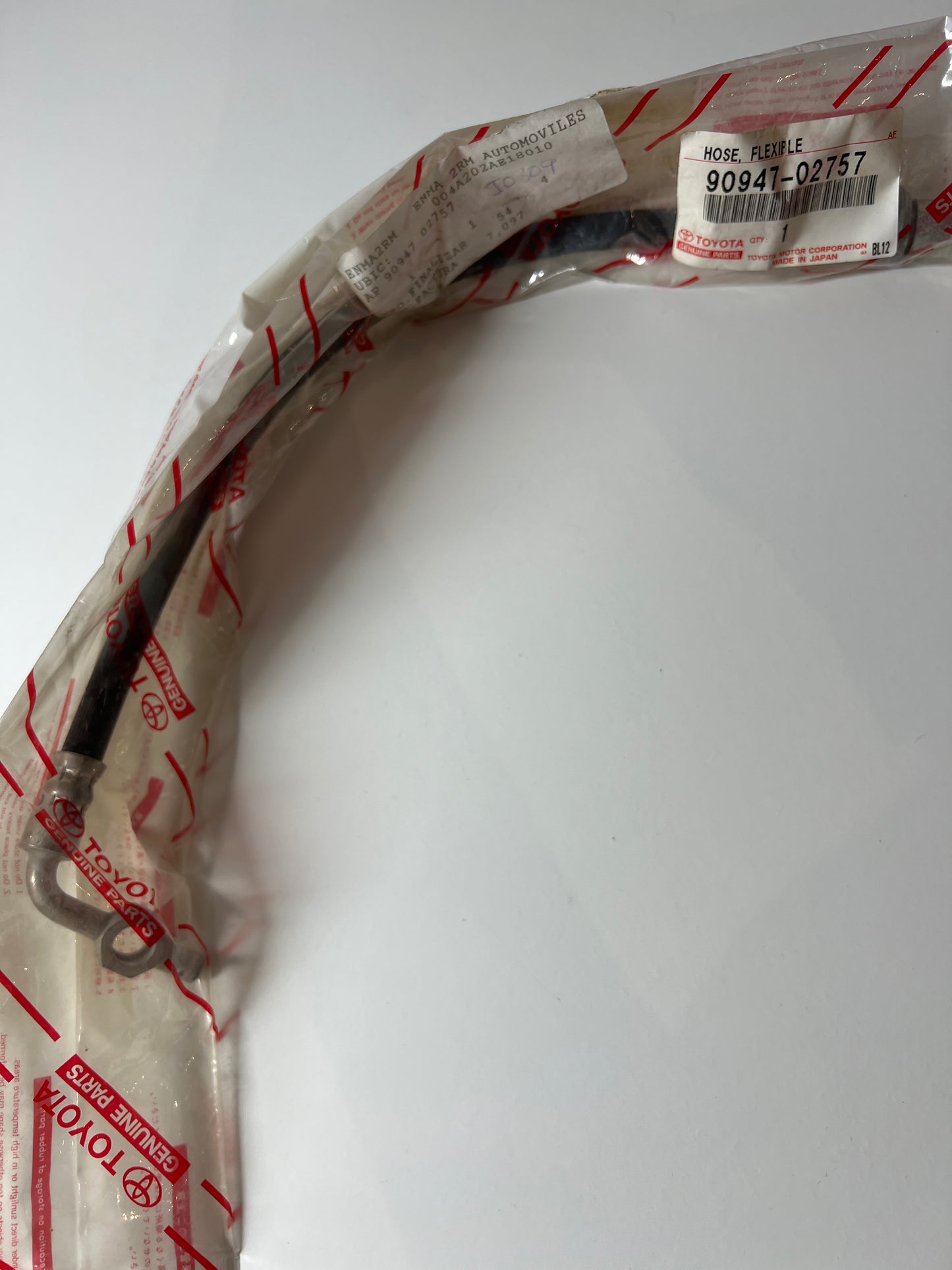 90947-02757, MANGUERA Y TUBO, Toyota - Lexus