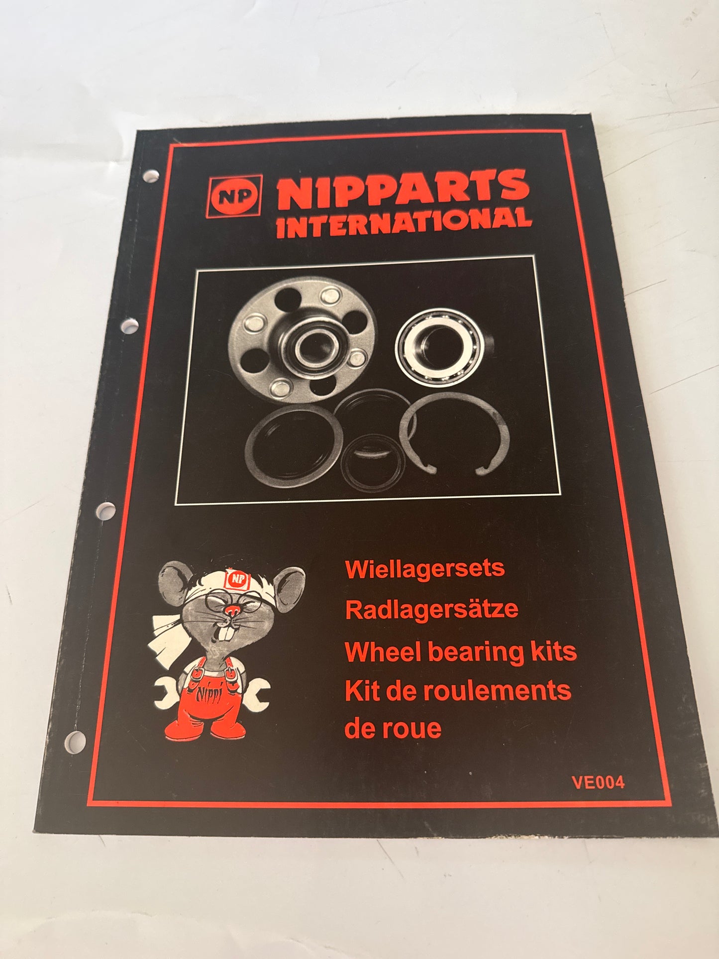 Nipparts internacional. Juego de cojinetes de ruedas. Kits de rodamientos de rueda