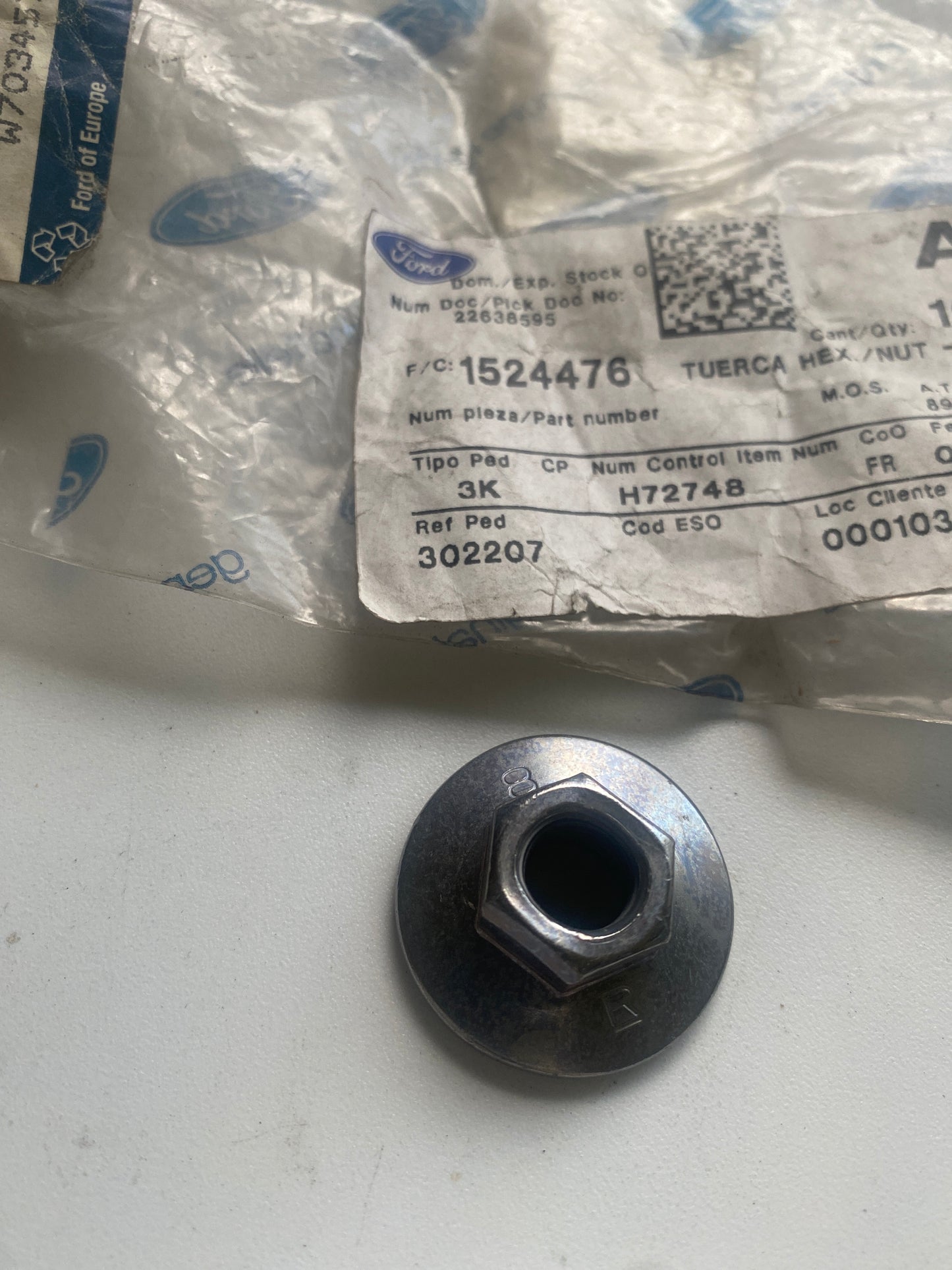 1524476, PORCA SEXTAVADA, Ford