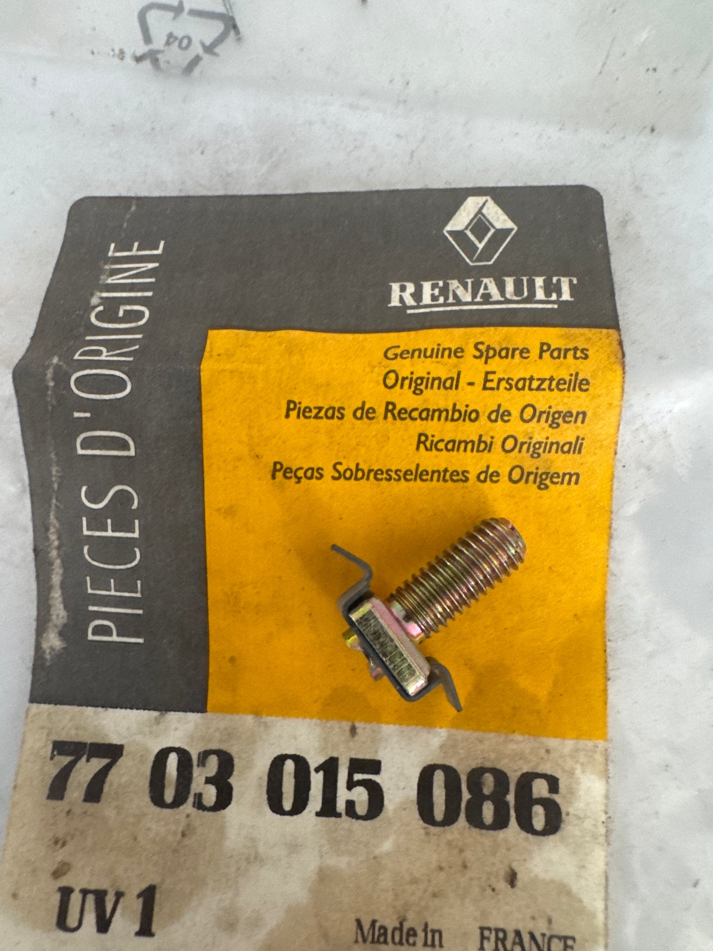 7703015086, TORNILLO, Renault