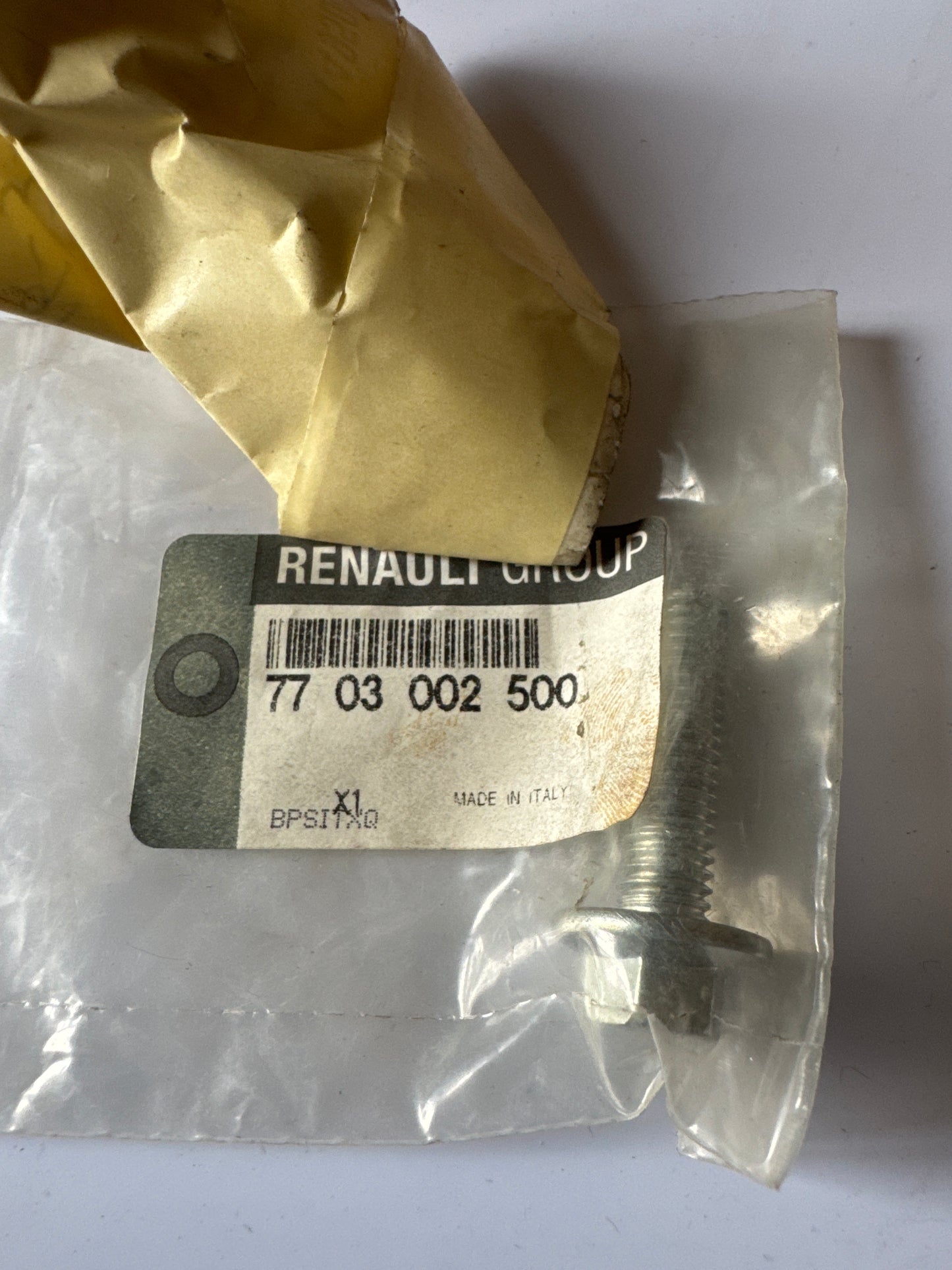 7703002500, TORNILLO M8X125, Renault