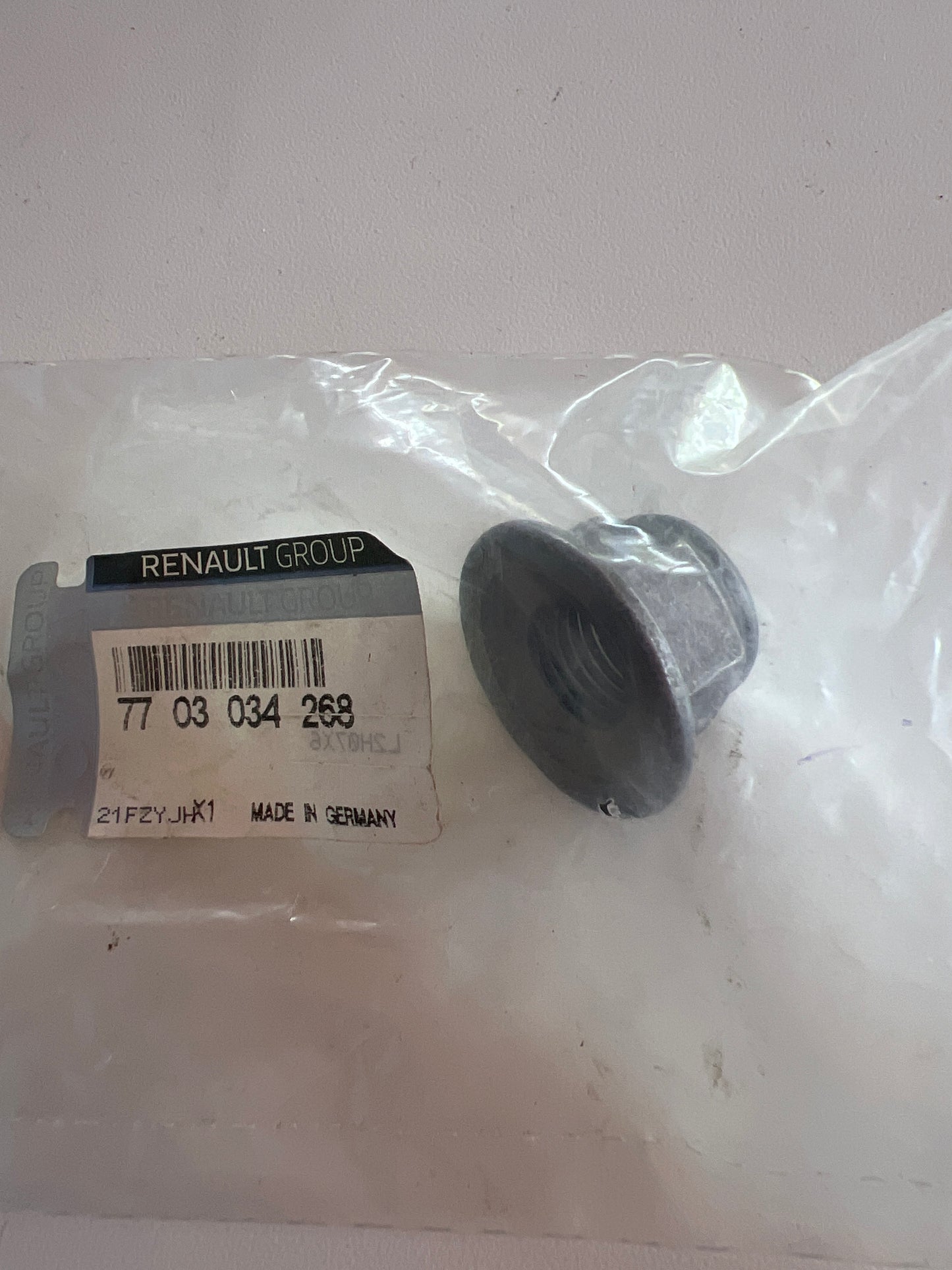 7703034268 Kit de montaje, copa de suspensión RENAULT