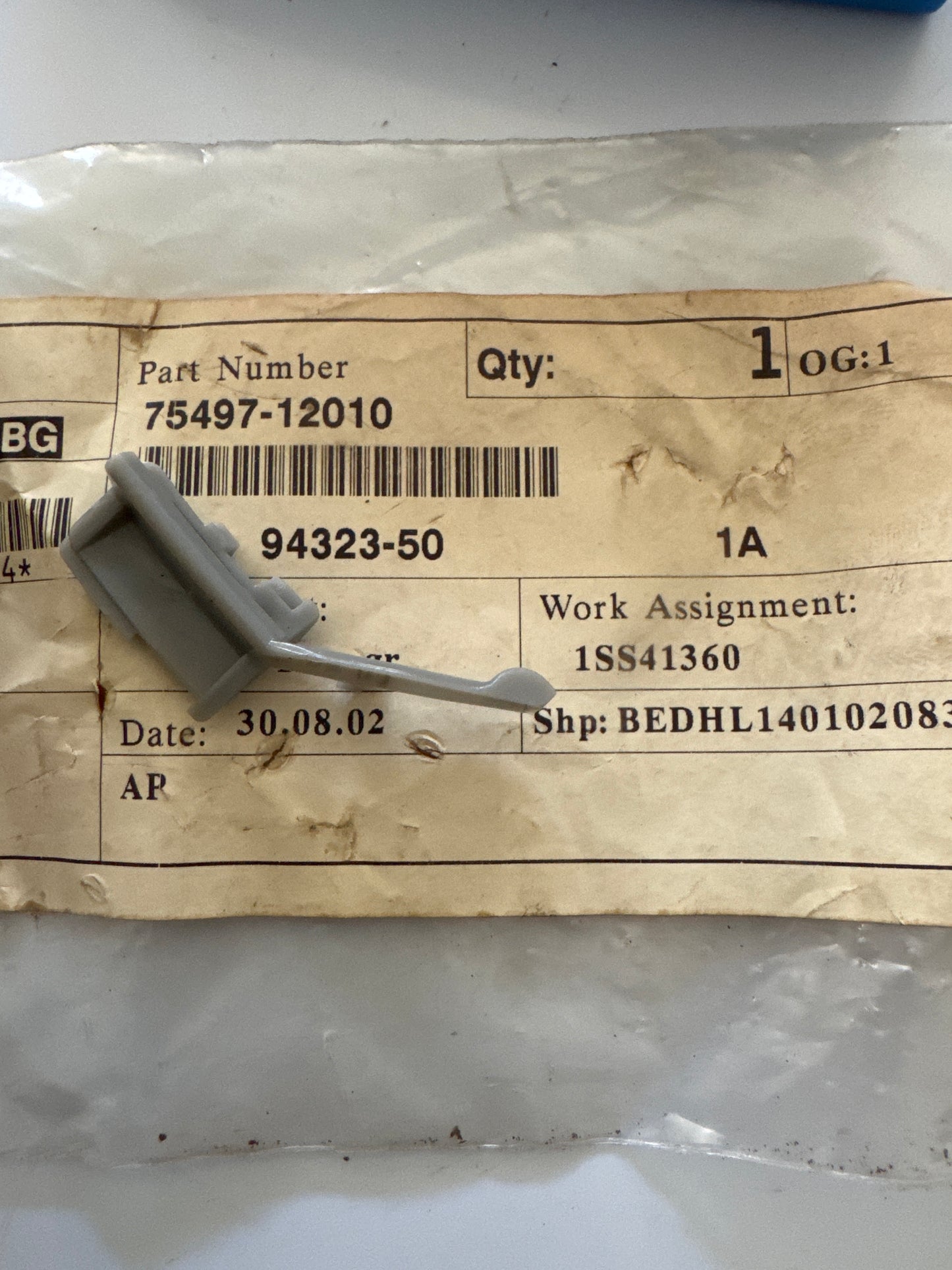 75497-12010, 75497-12010 REAR MOULDING, toyota, Toyota - Lexus