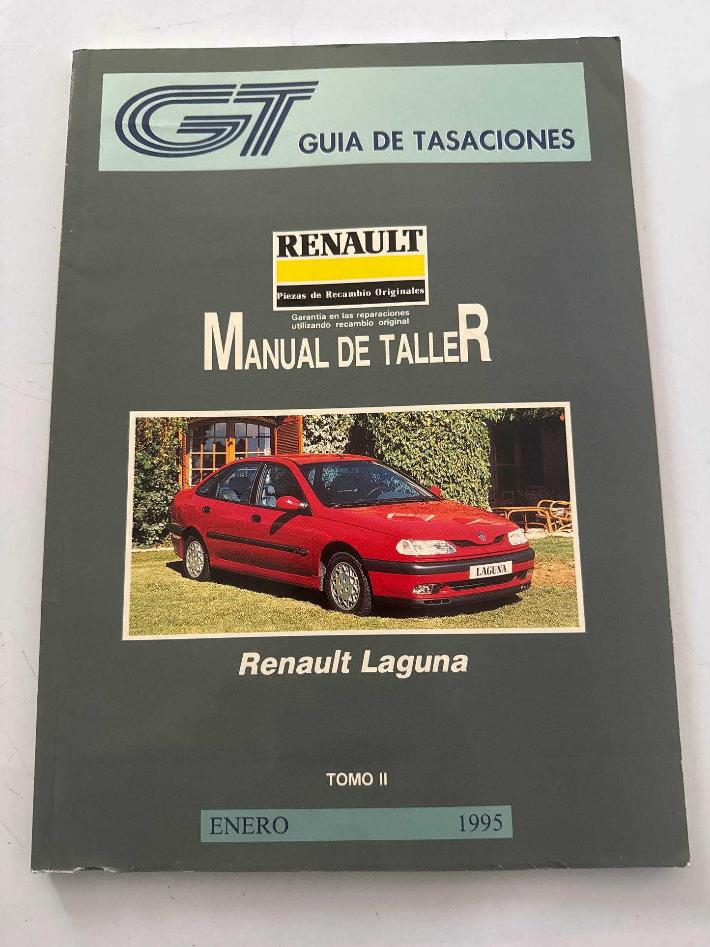 Guia de Tasaciones Renault Manual de Taller Enero 1995 Tomo Ii,