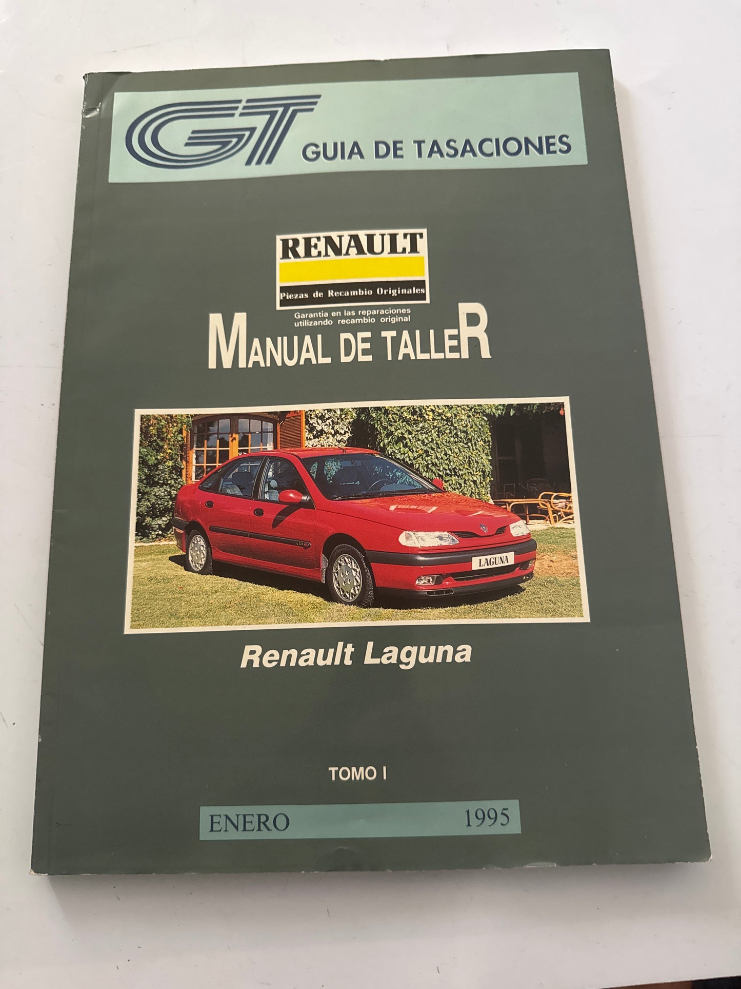 Guia de Tasaciones Renault Manual de Taller Enero 1995 Tomo I,
