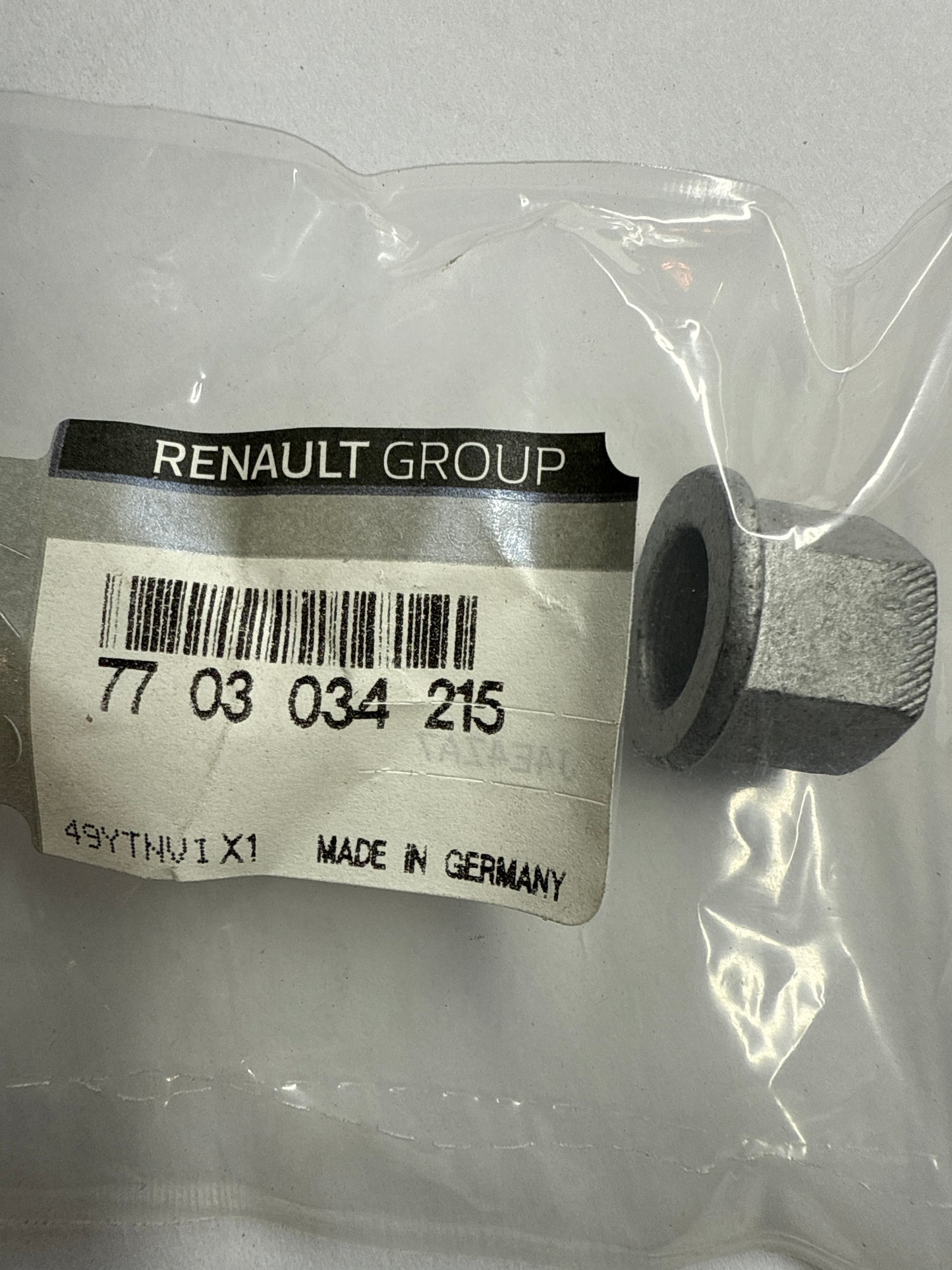 7703034215, TUERCA SOPORTE, Renault