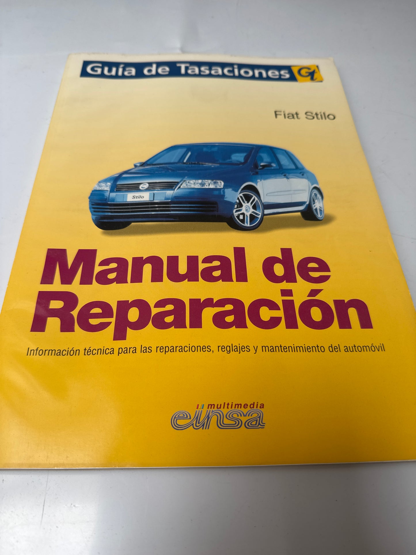 Guía de tasaciones. Fiat stilo. Manual de reparaciones