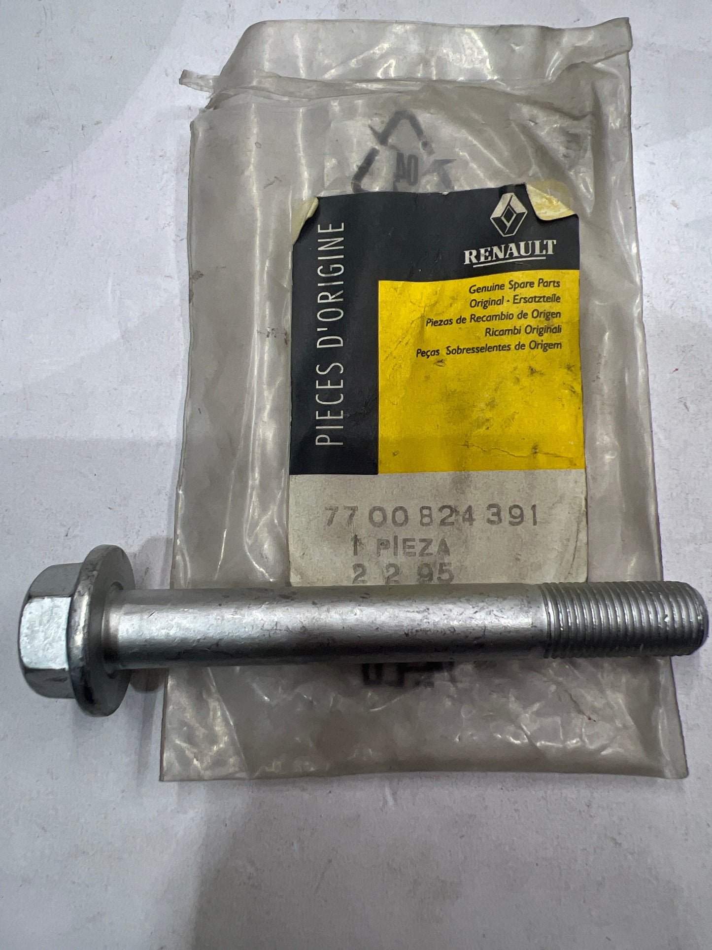 7700824391 TORNILLO H EMB M12X125 RENAULT
